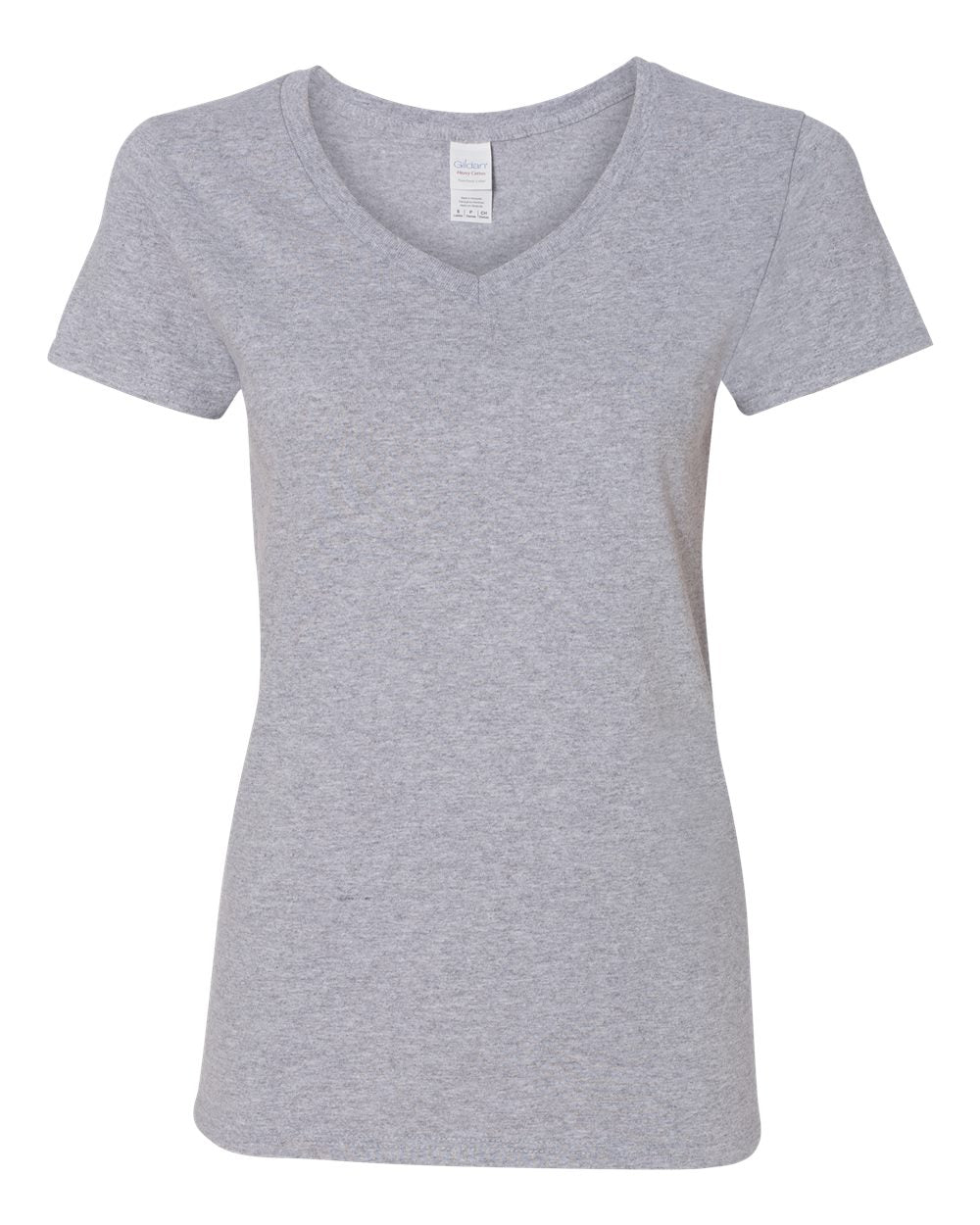 Gildan Heavy Cotton™ Women’s V-Neck T-Shirt - 5V00L
