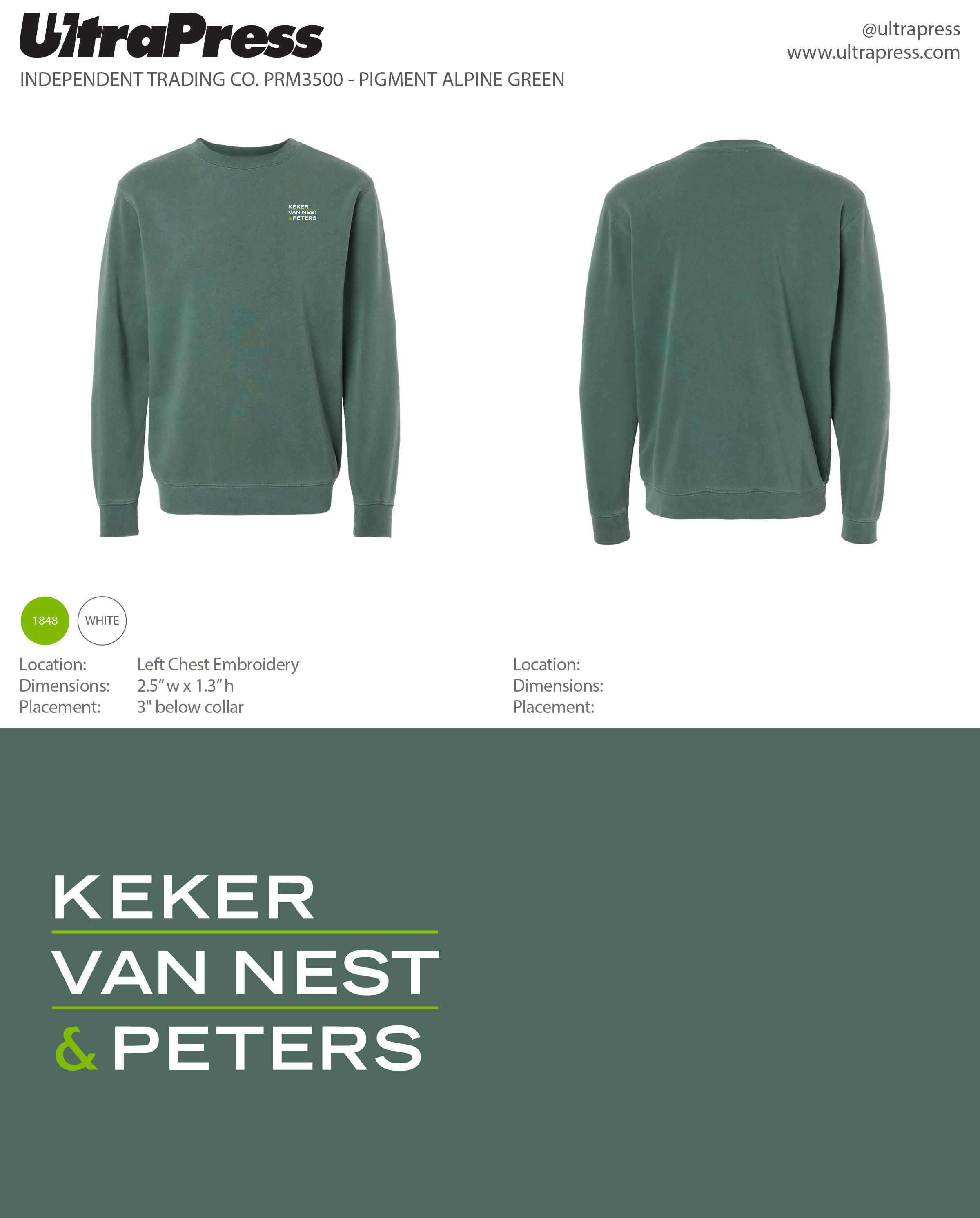 UP-EMB-67017 Keker Van Nest & Peters 2024 - 48 Min Qty (BULK)