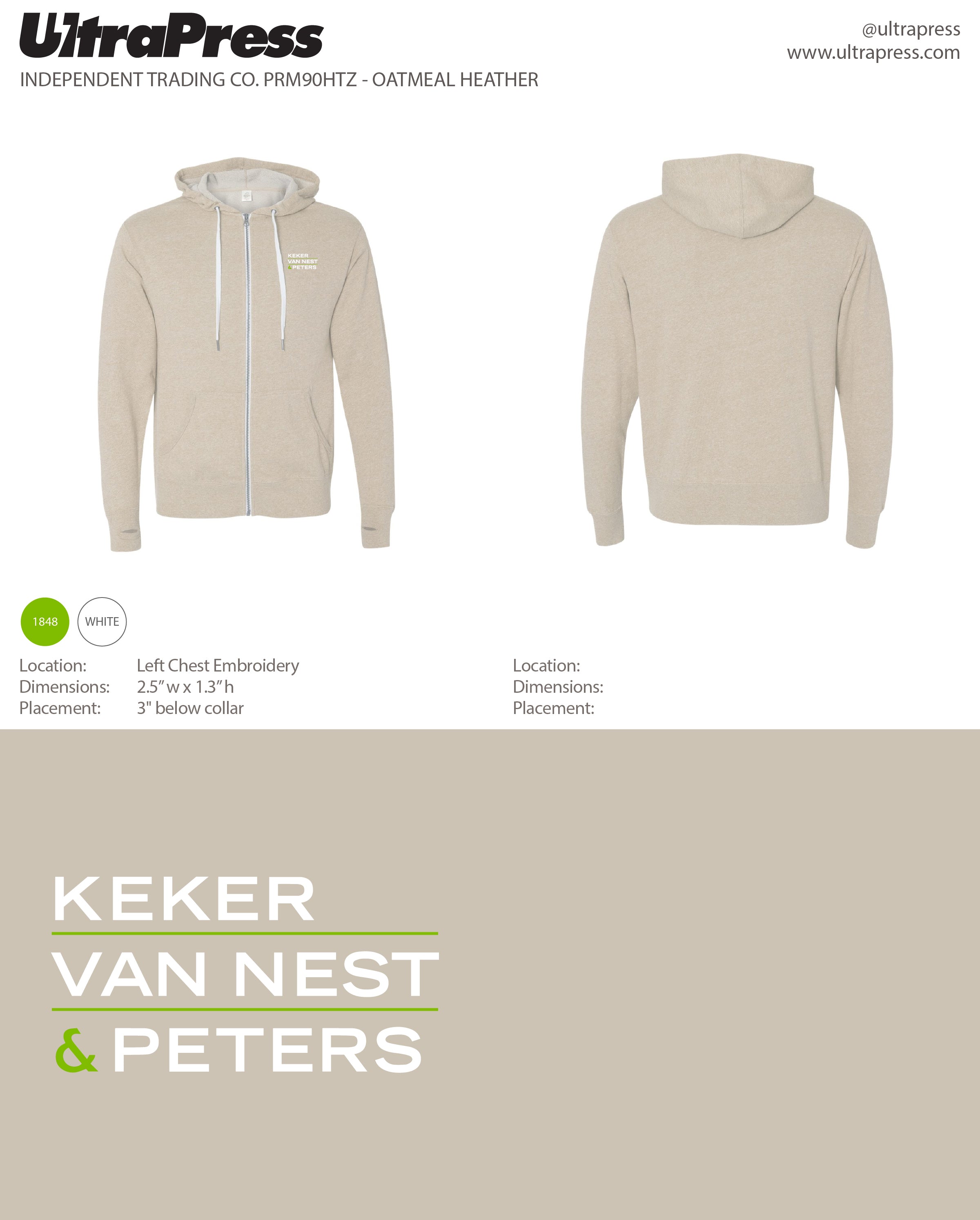 UP-EMB-67017 Keker Van Nest & Peters 2024 - 48 Min Qty (BULK)