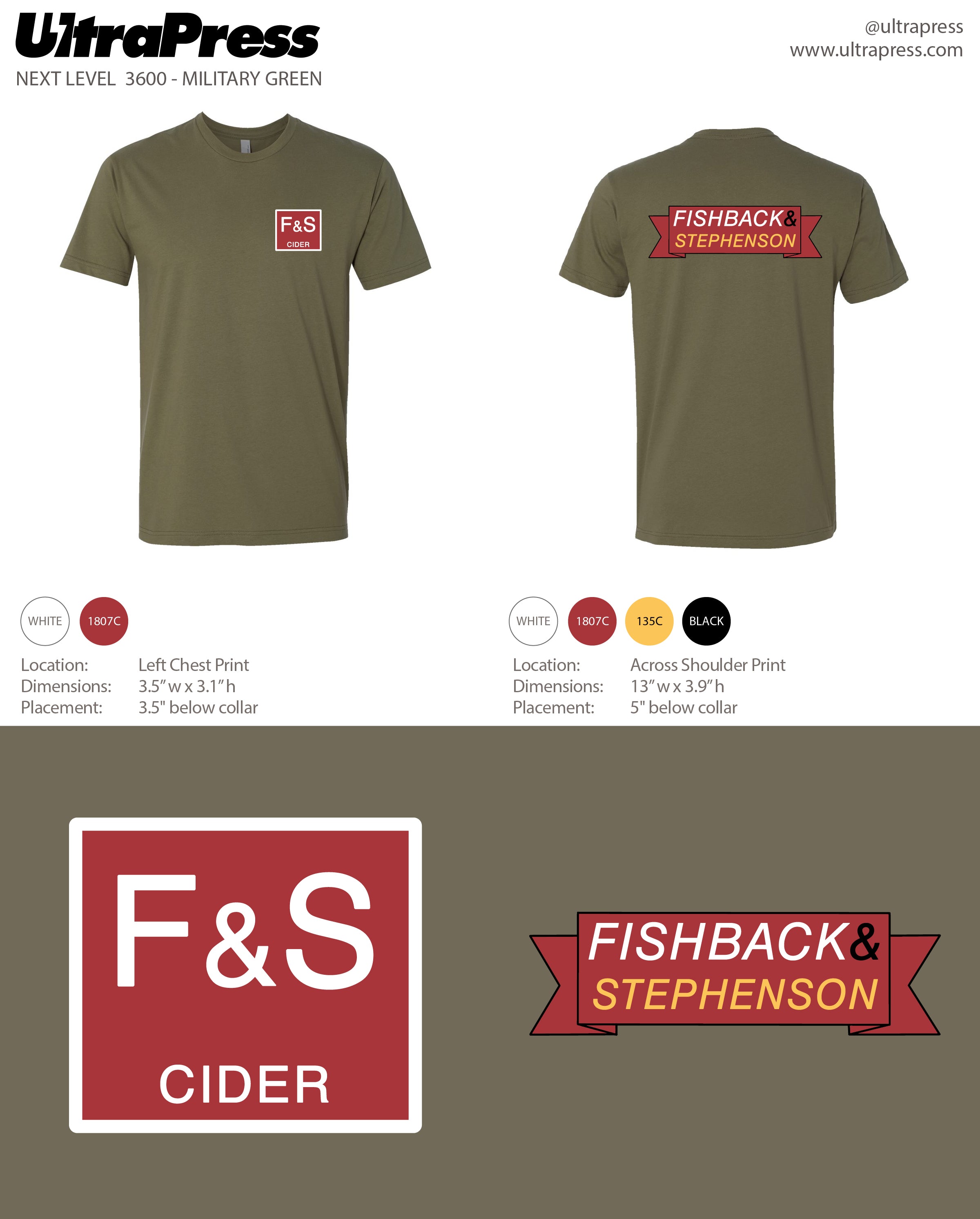 UP-FBS-60014 F&S Cider Logo 72 Min Qty (Bulk)