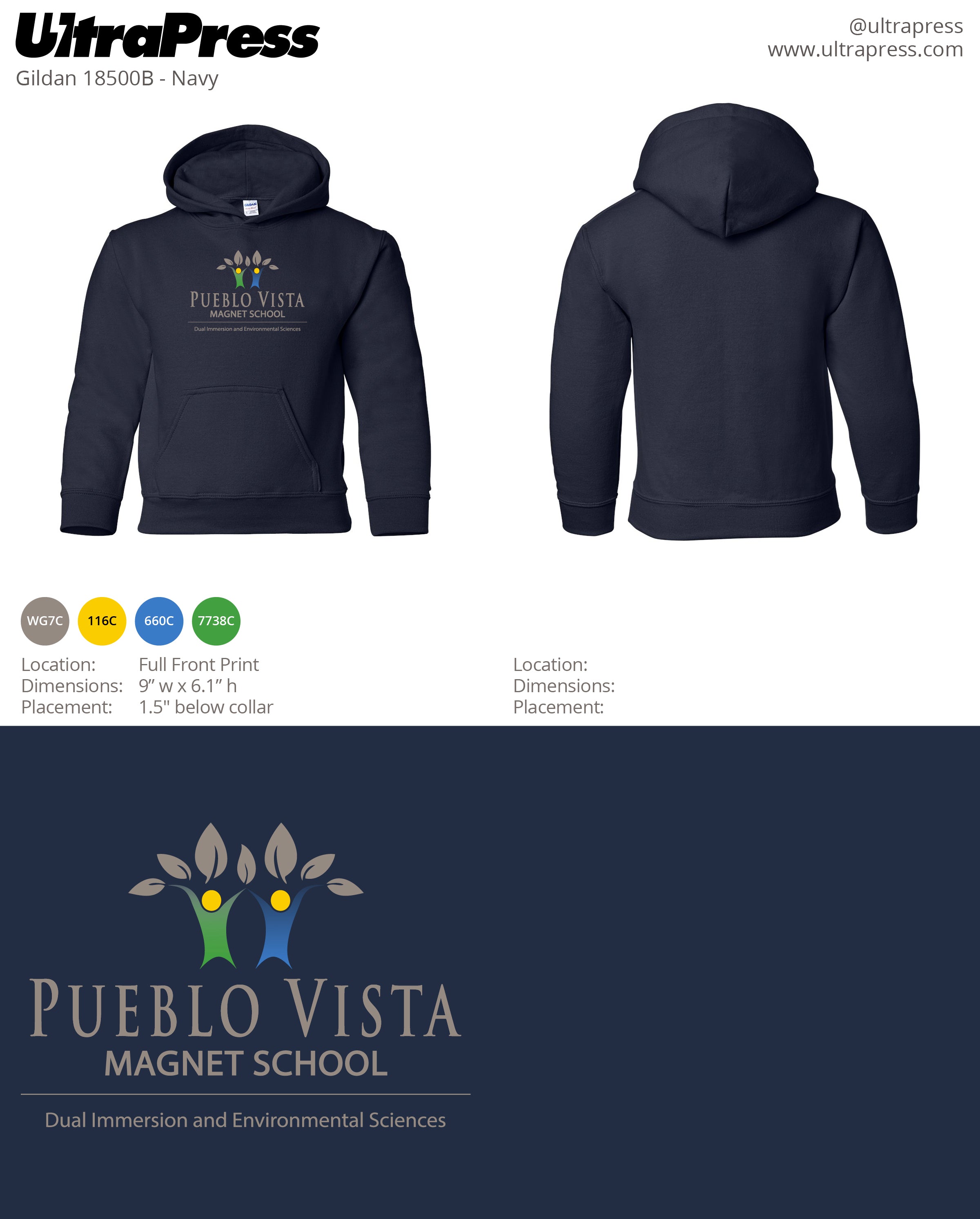 UP-PVMS-60853 PVMS Apparel 144 Min Qty (Bulk)