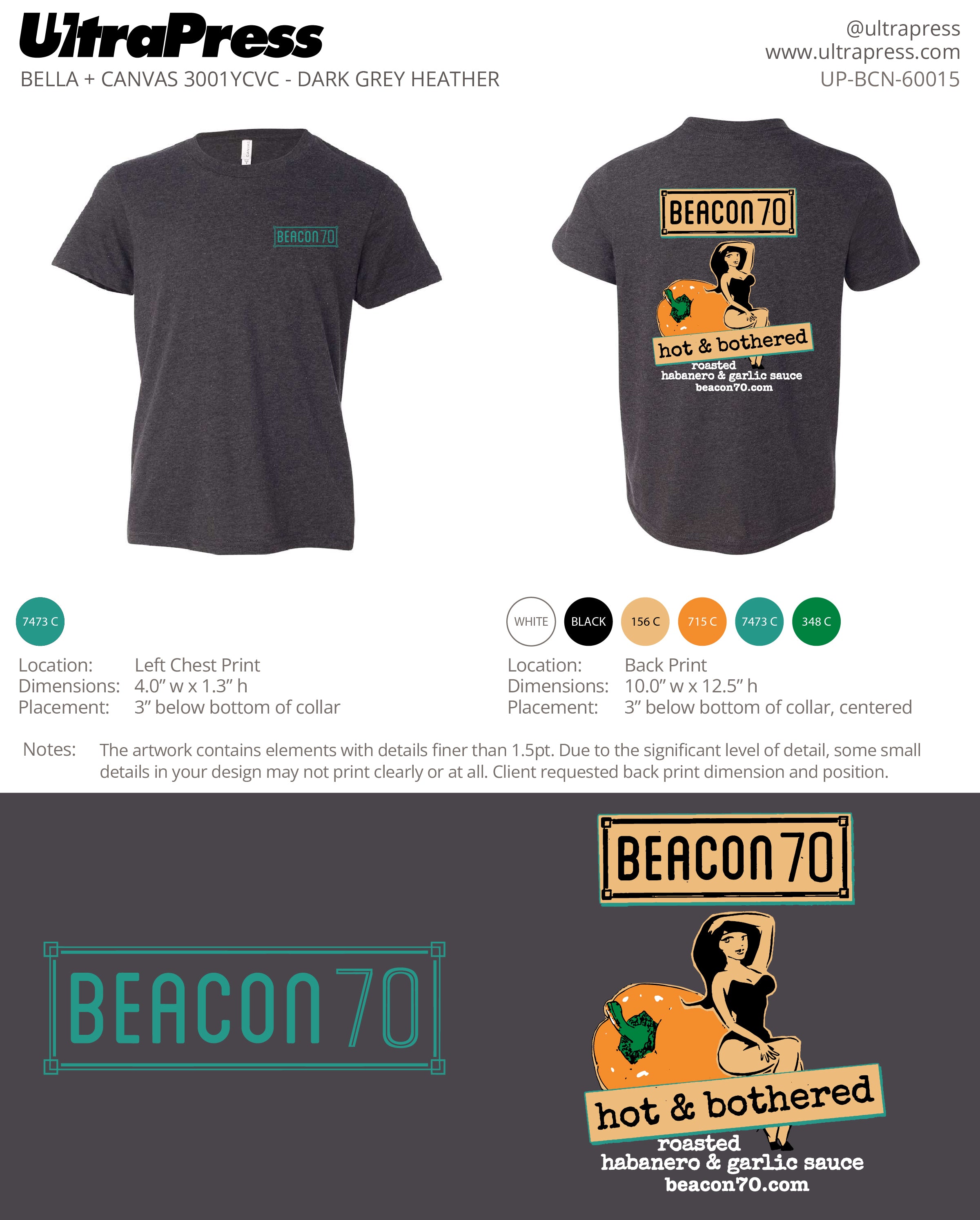 UP-BCN-60015 Beacon 70 Hot N Bothered - Vince 48 Min Qty (Bulk)