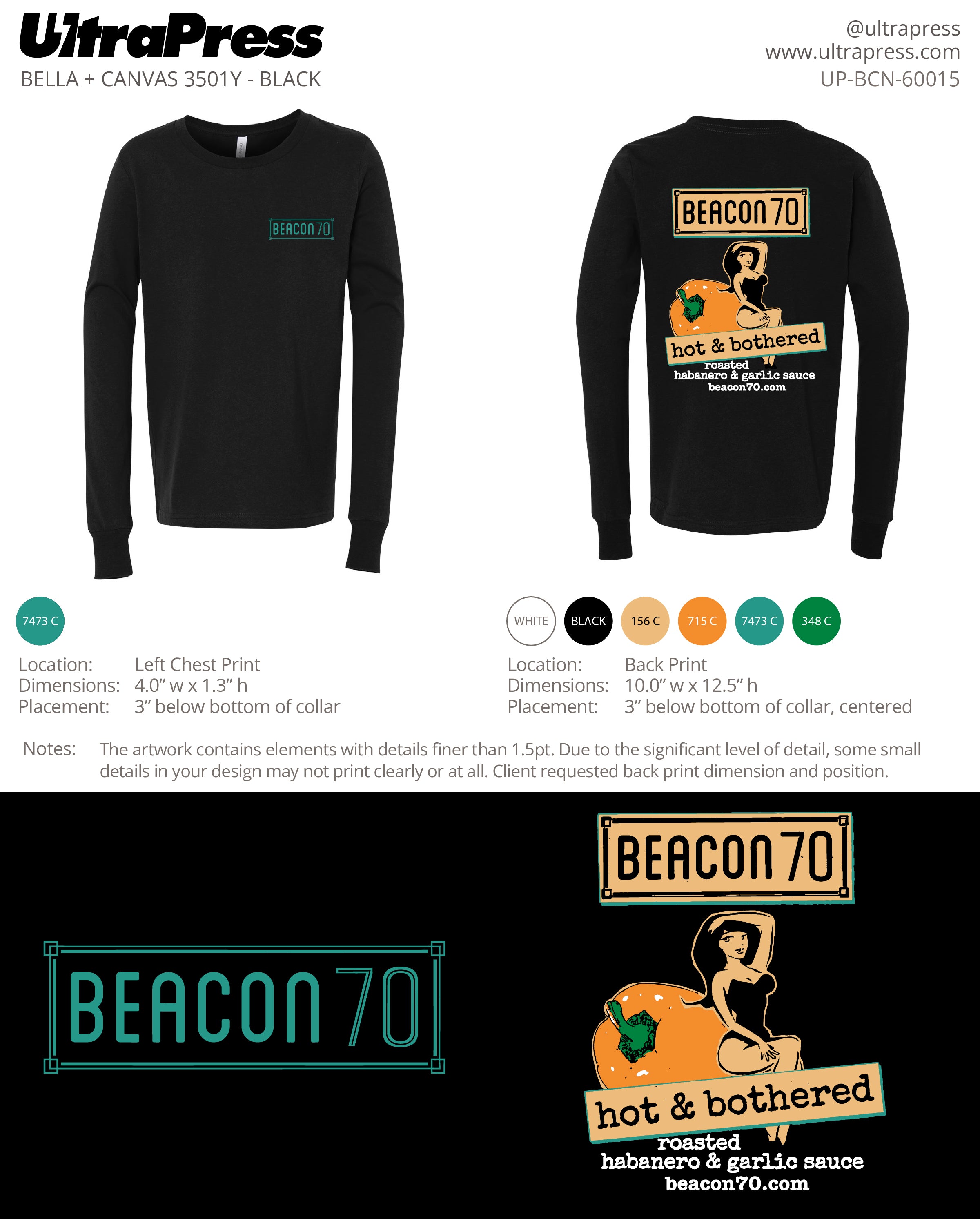 UP-BCN-60015 Beacon 70 Hot N Bothered - Vince 48 Min Qty (Bulk)