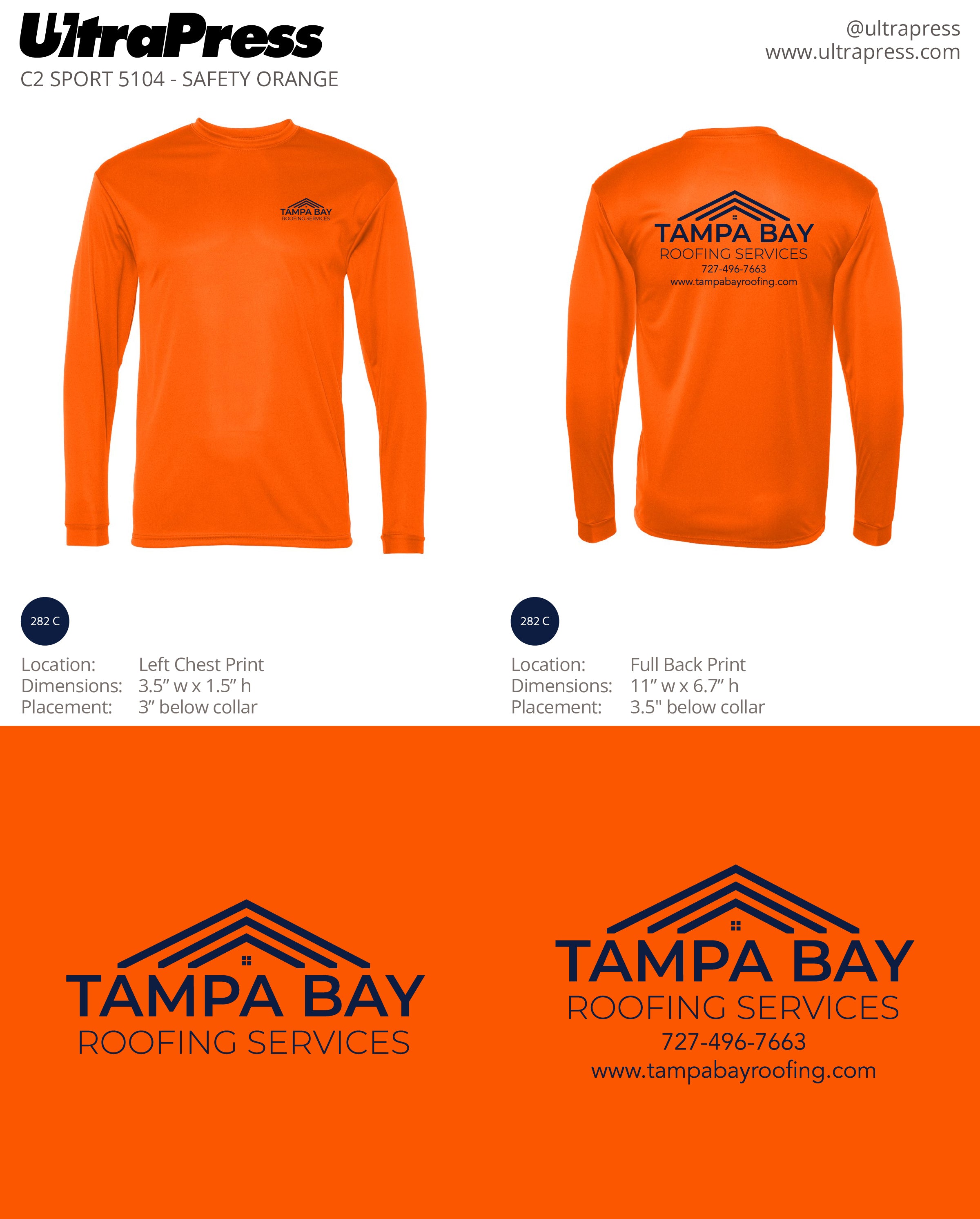 UP-SP-63603 Tampa Bay Roofing 2023 214 Min Qty (Bulk)