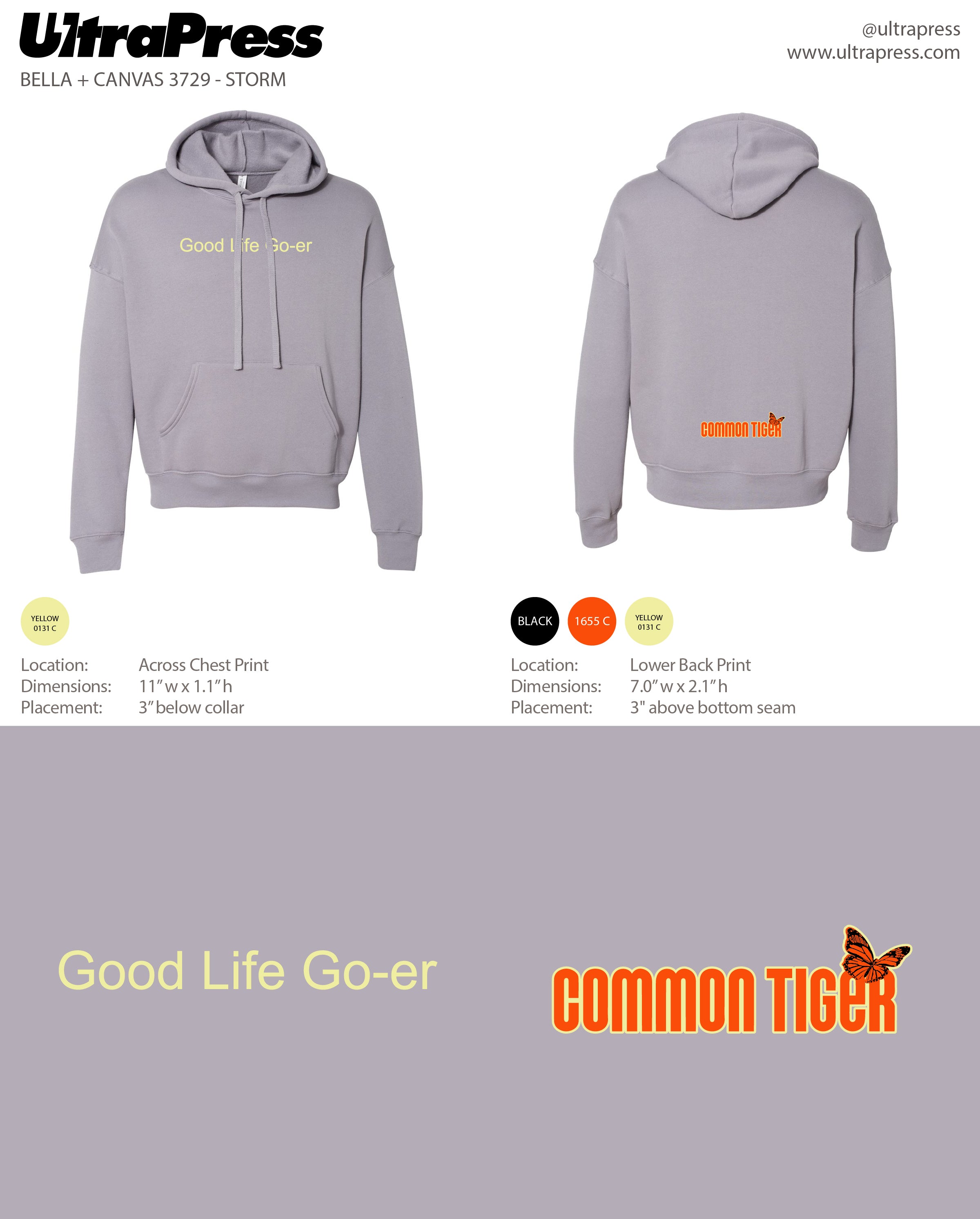 UP-SP-64374 Common Tigers Good Life Go-er 48 Min Qty (Bulk)