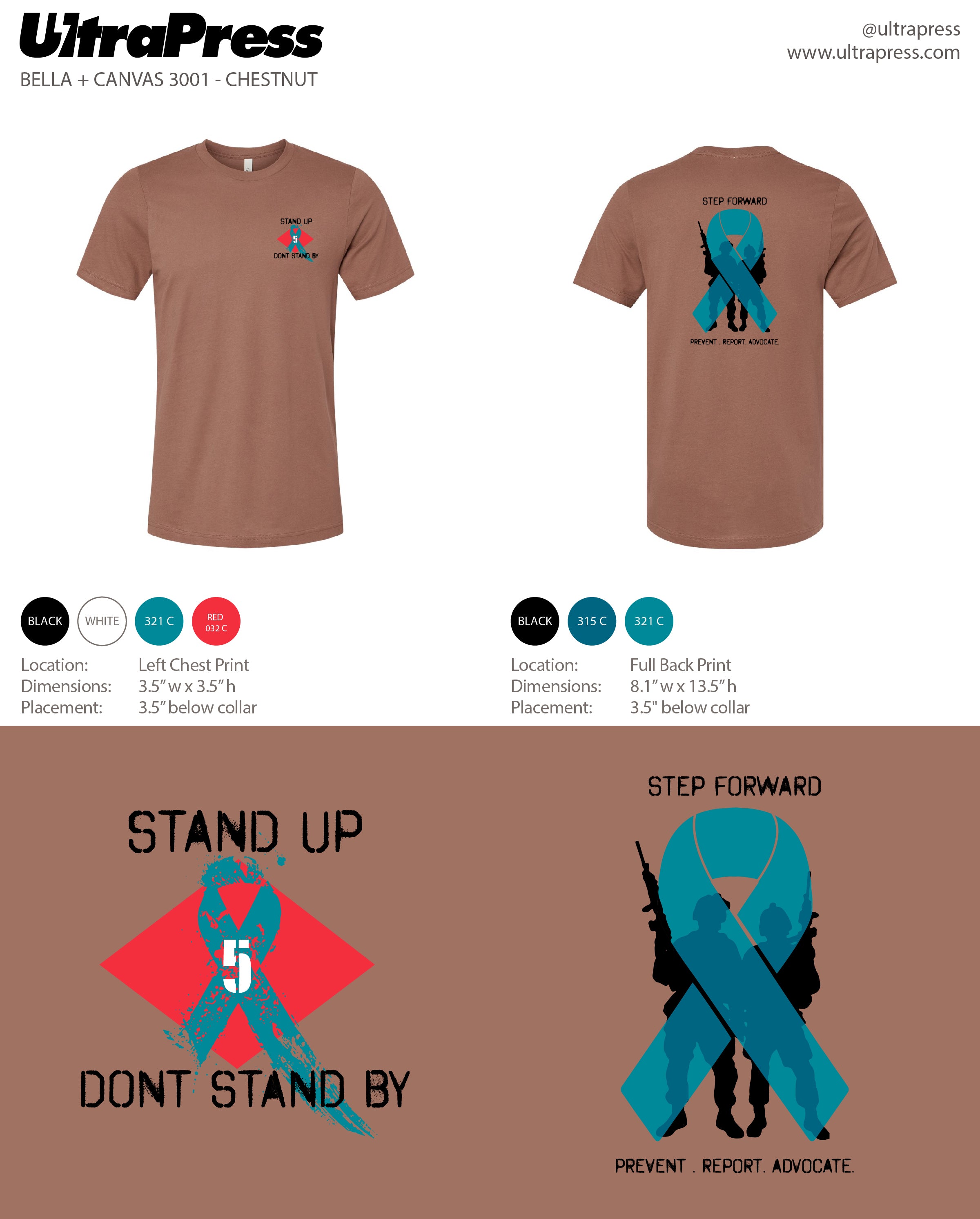 UP-SP-64418 Stand Up, Don't Stand By 72 Min Qty (Bulk)