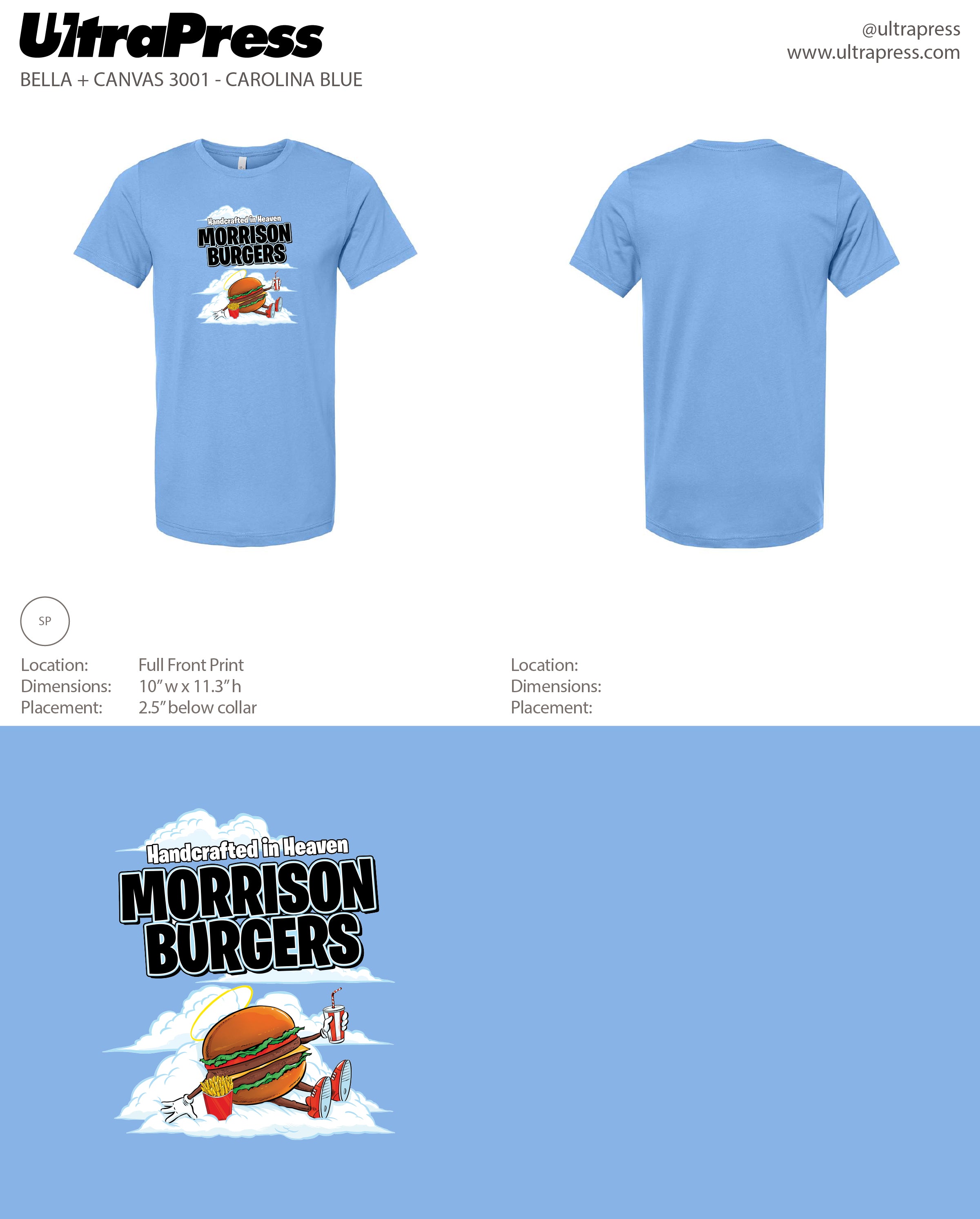 UP-SP-64424 Morrison Burgers 120 Min Qty (Bulk)