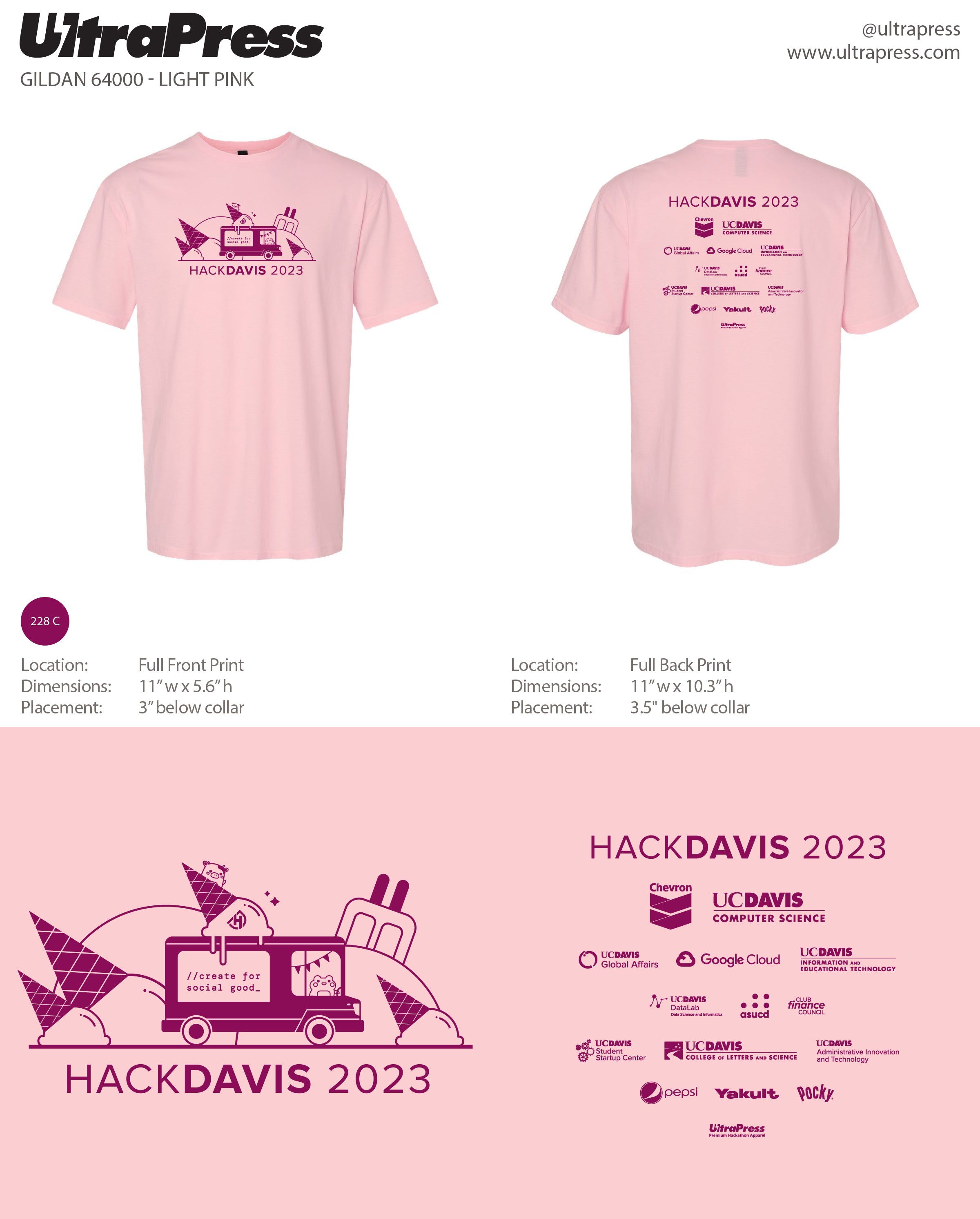 UP-SP-64439 HackDavis 2023 1000 Min Qty (Bulk)