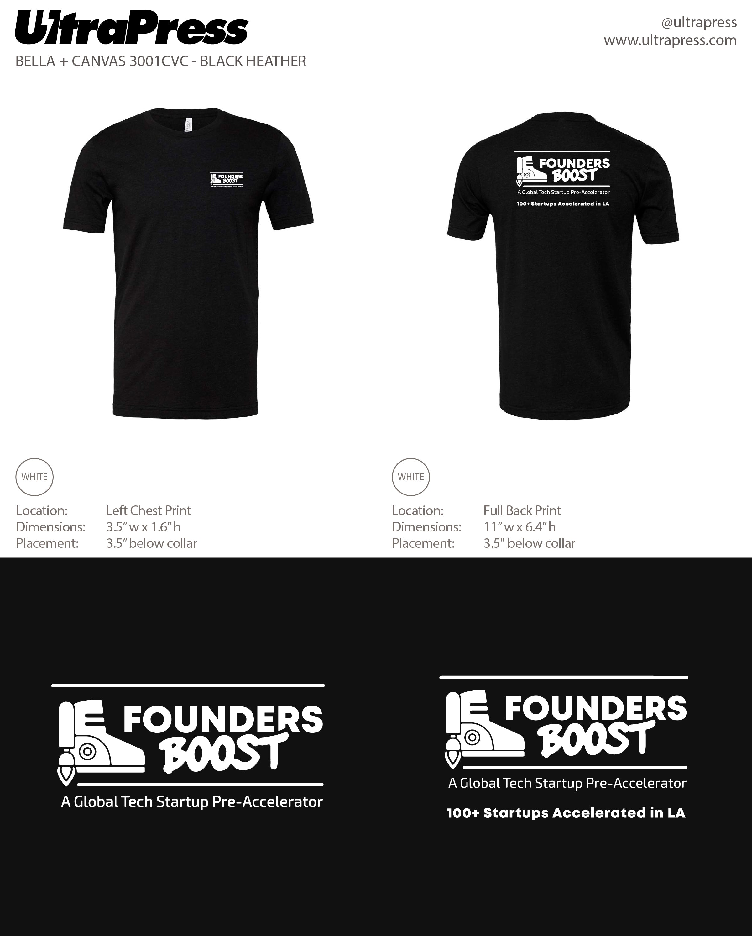 UP-SP-64471 FoundersBoostLA 2023 White Ink 24 Min Qty (Bulk)