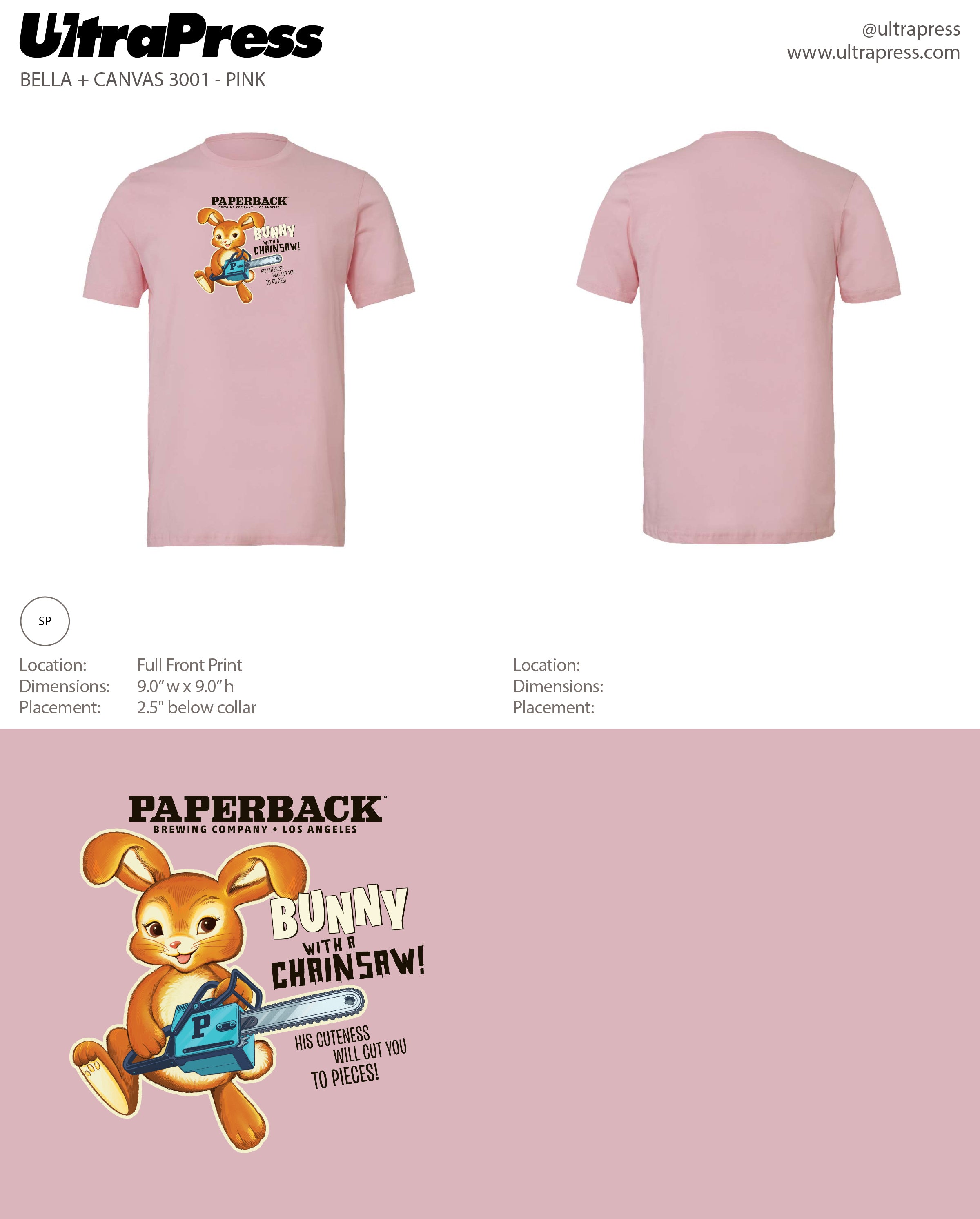 UP-SP-64547 Paperback Bunny With A Chainsaw 2023 72 Min Qty (Bulk)