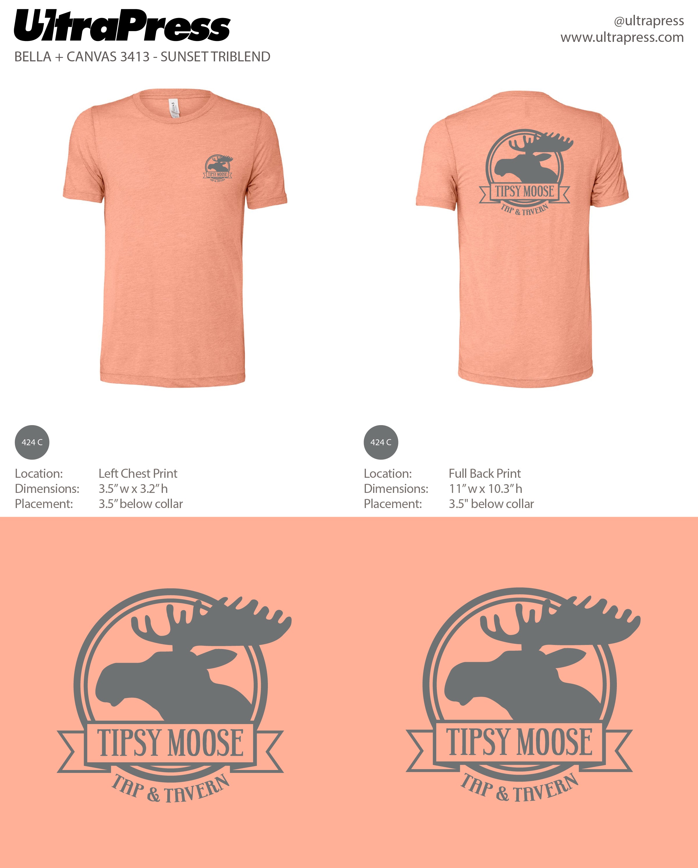 UP-SP-64569 Tipsy Moose Original Logo June 2023 (Bulk)