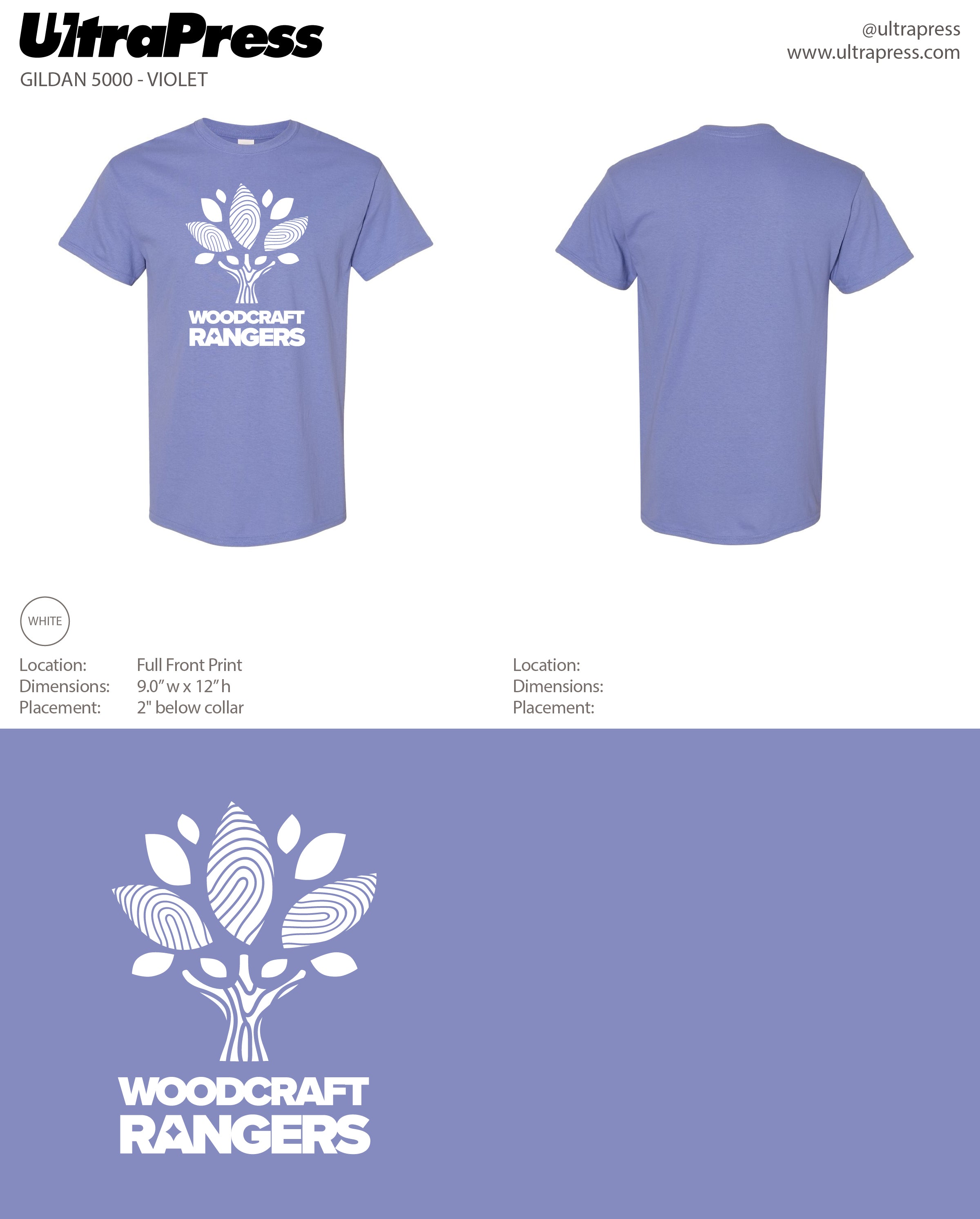 UP-SP-64576 Woodcraft Rangers 2023 4000 Min Qty (Bulk)