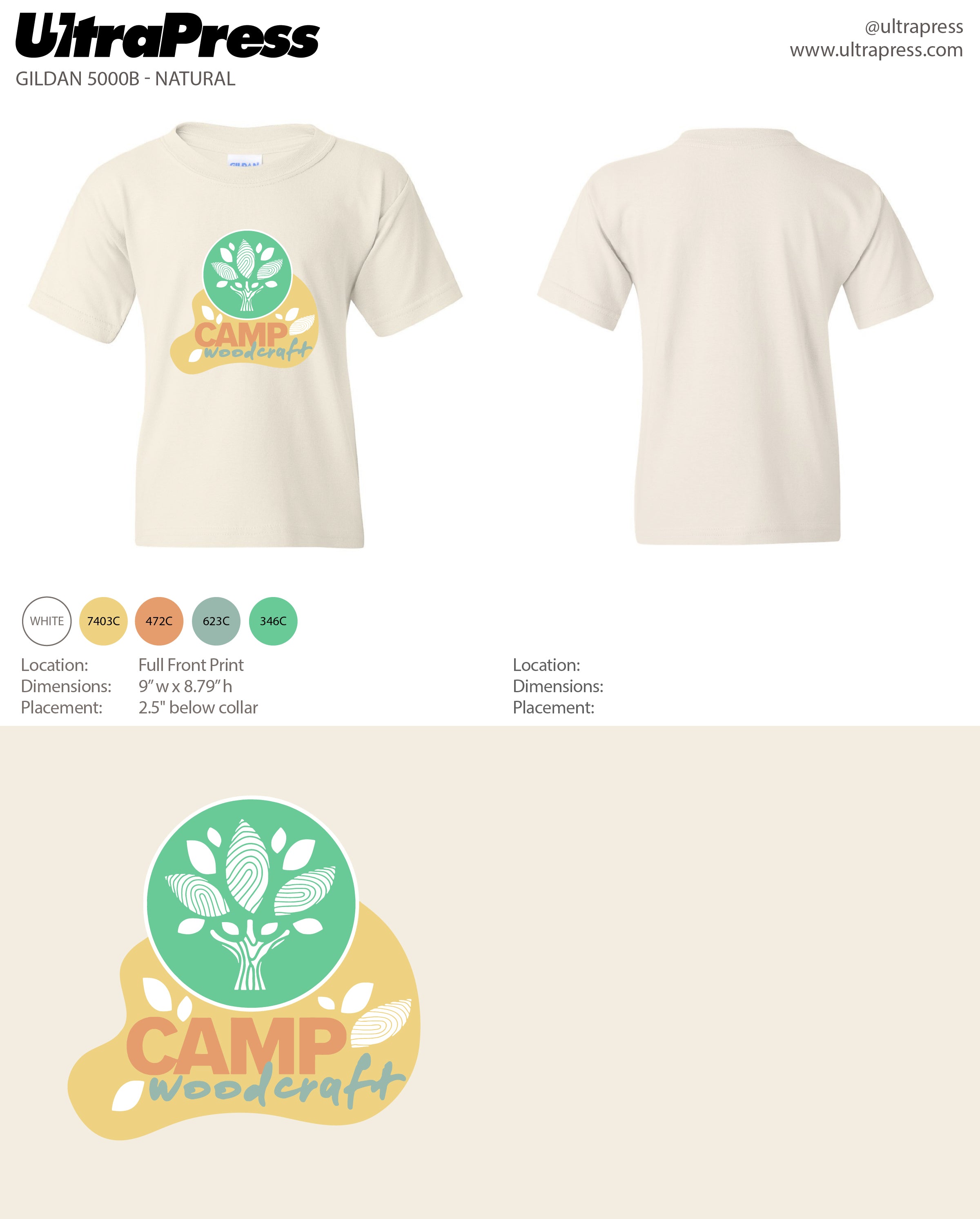 UP-SP-64596 Camp Woodcraft 2023 650 Min Qty (Bulk)