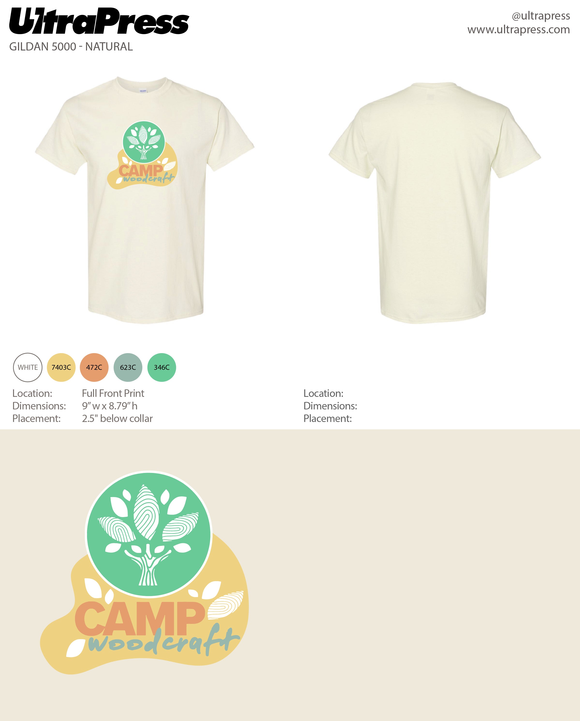 UP-SP-64596 Camp Woodcraft 2023 650 Min Qty (Bulk)