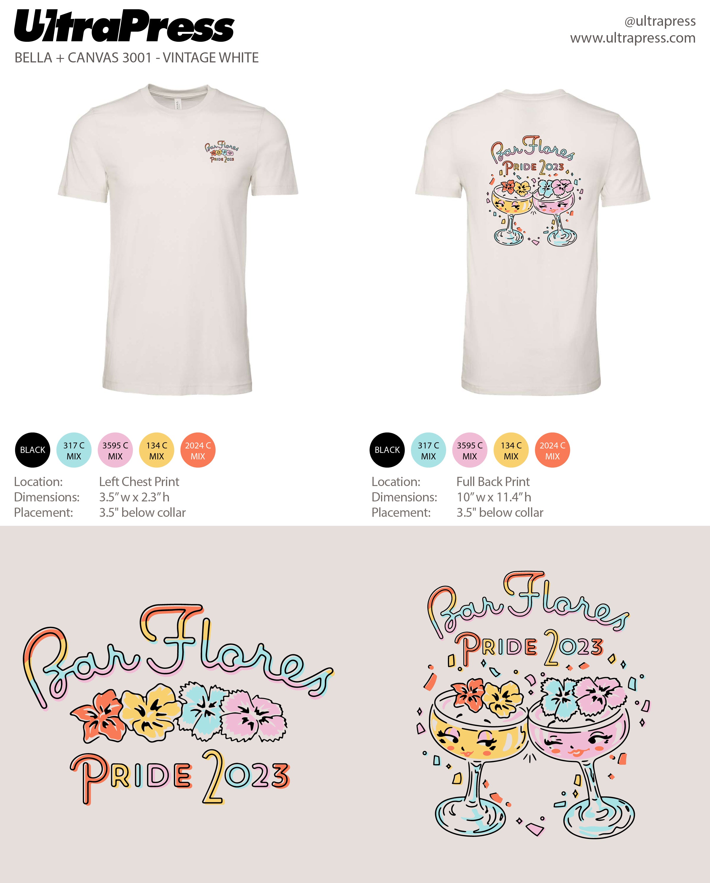 UP-SP-64643 Bar Flores Pride 2023 72 Min Qty (BULK)