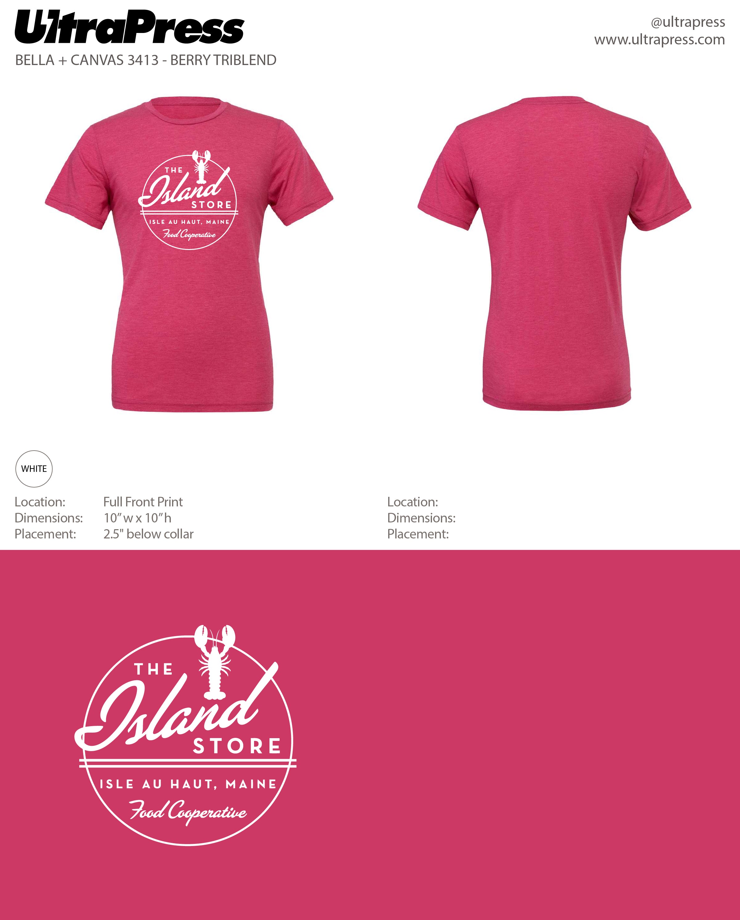 UP-SP-64686 The Island Store 2023 144 Min Qty (Bulk)