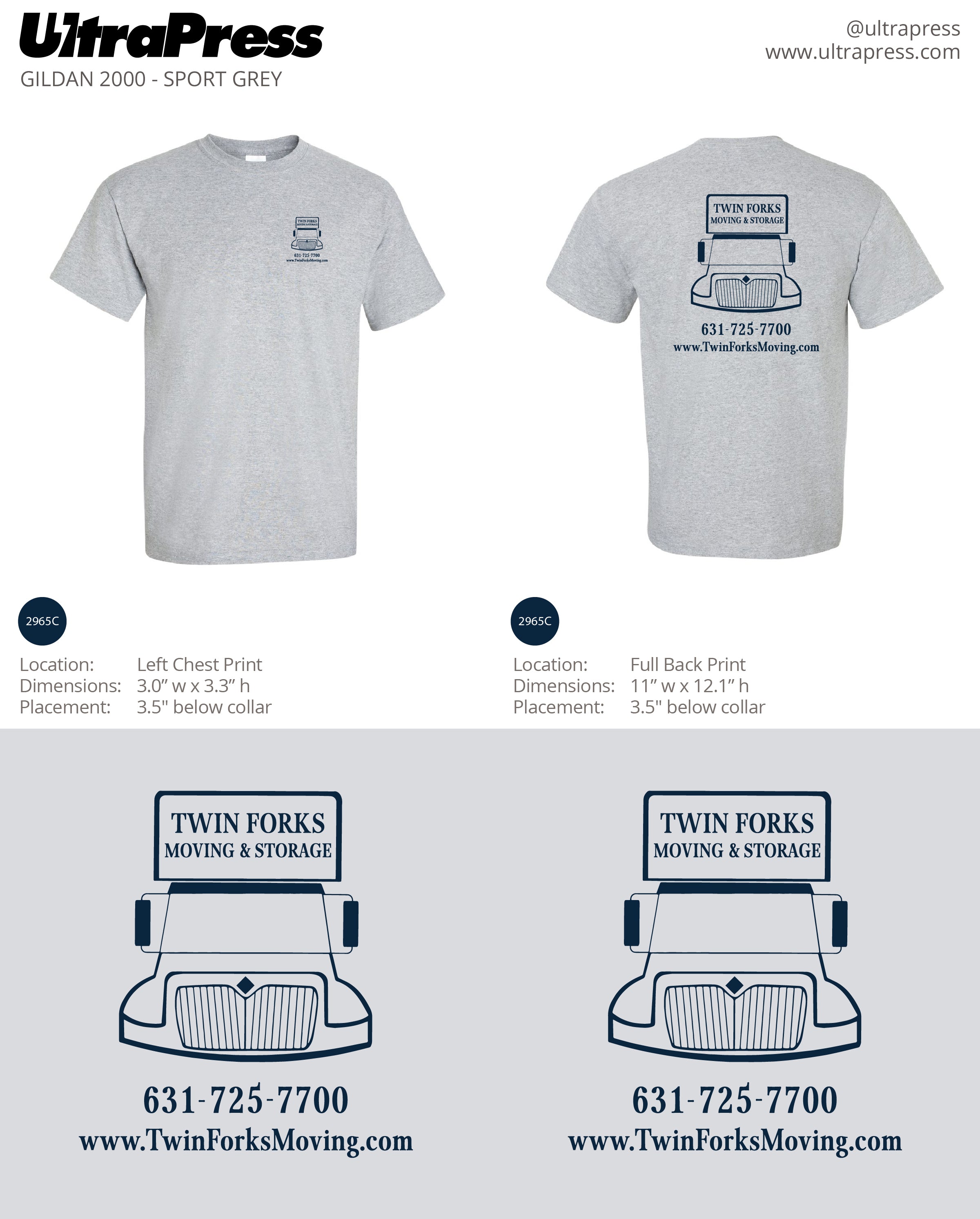 UP-SP-64837 Twin Forks Moving Tee 2023 144 Min Qty (Bulk)