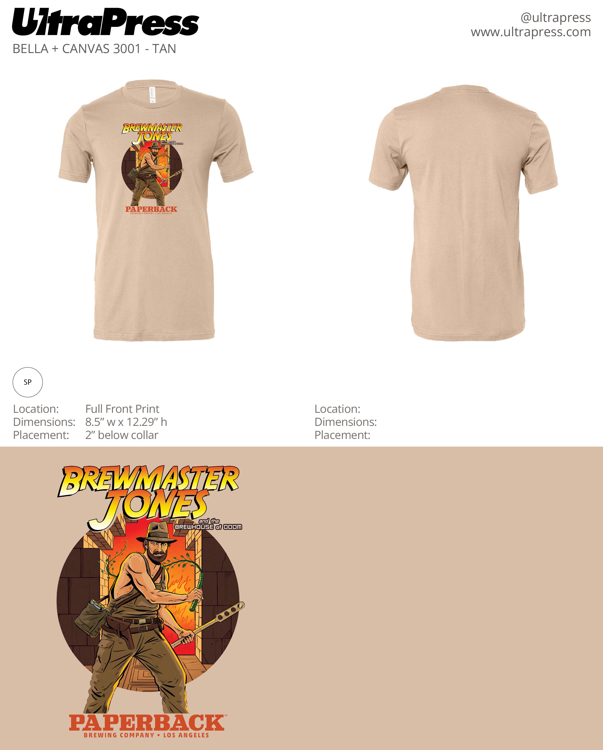 UP-SP-64847 Paperback Brewing Brewmaster Jones 100 Min Qty (Bulk)