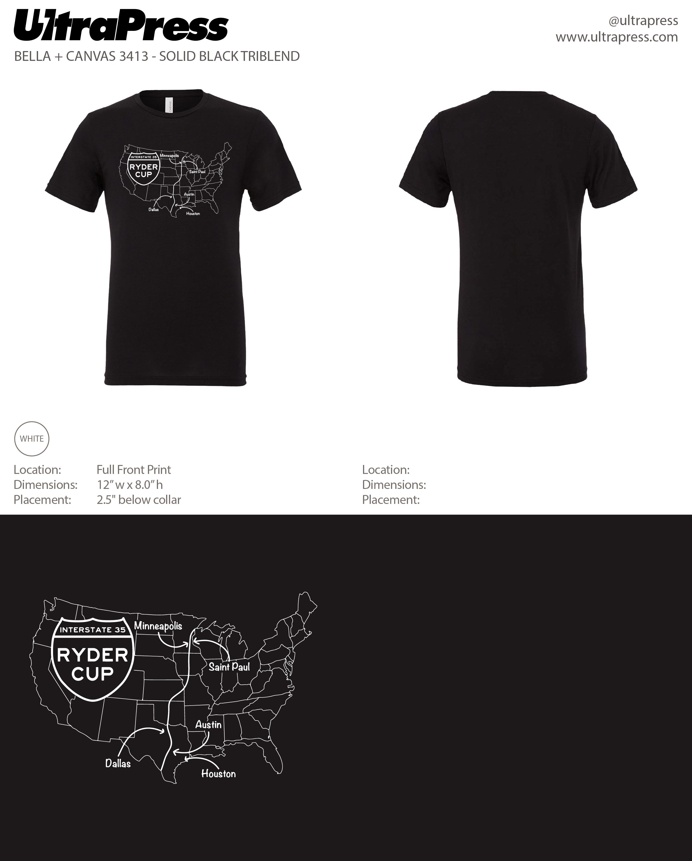 UP-SP-64920 Ryder Cup Map 2023 24 Min Qty (Bulk)