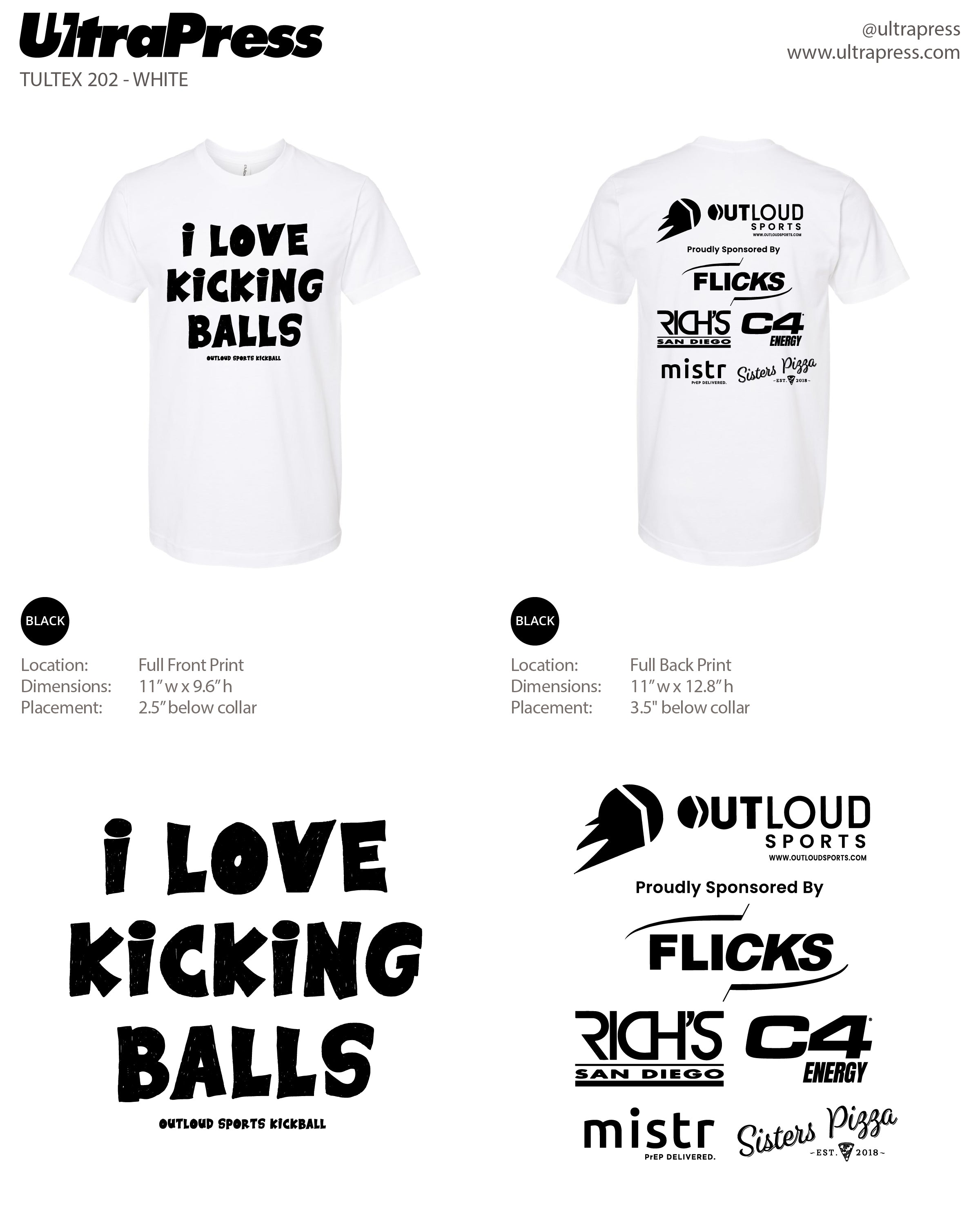 UP-SP-64995 OLS SD Kickball Summer 2023 COED 144 Min Qty (Bulk)