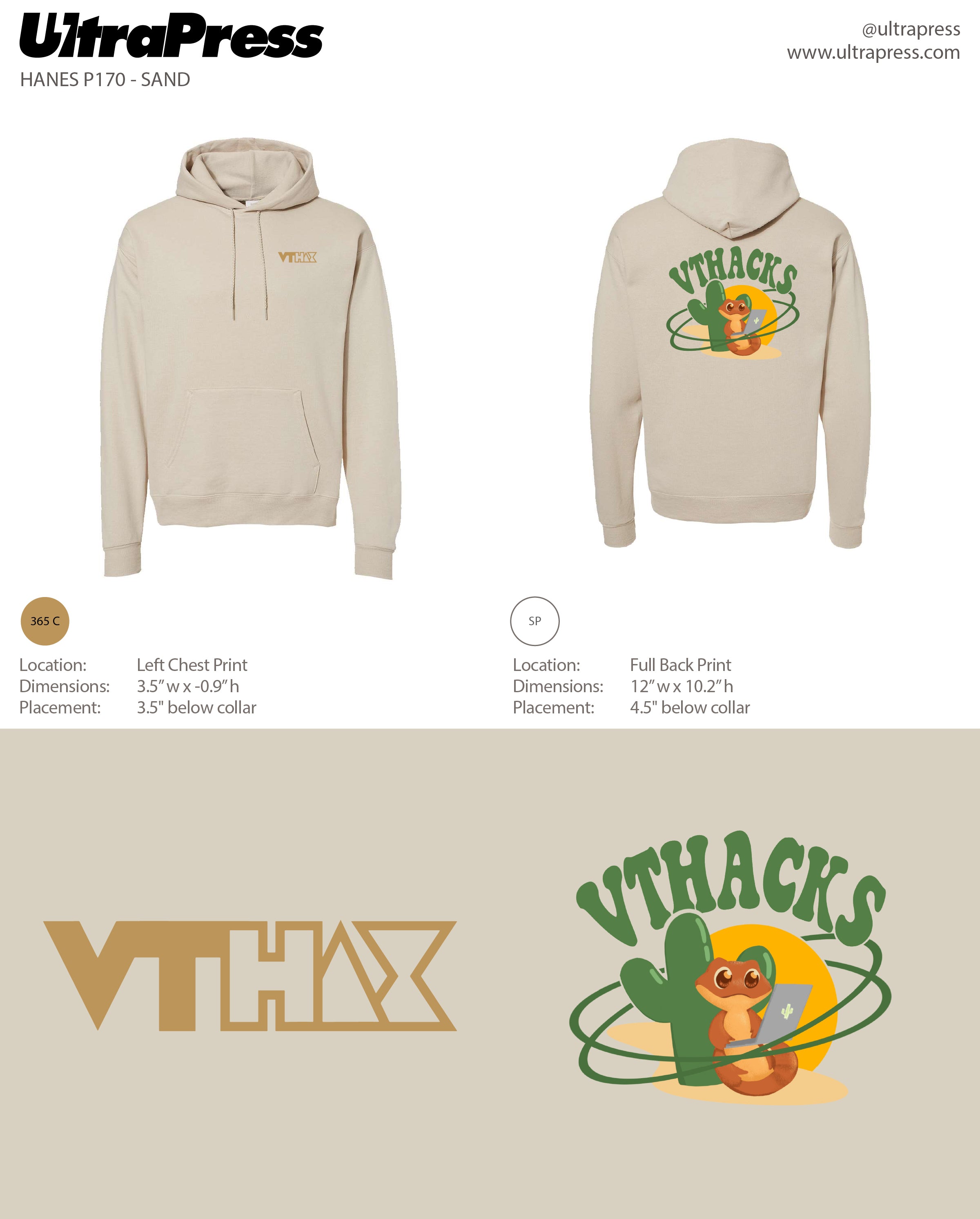 UP-SP-65100 VTHacks Logo 2023 24 Min Qty (Bulk)