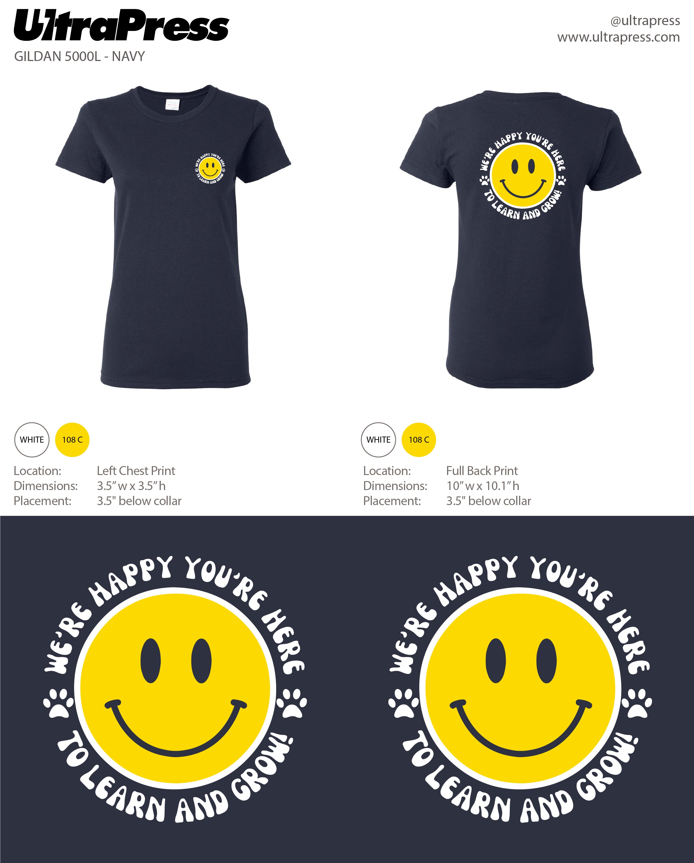 UP-SP-65158 Mountainview Smiley Logo 2023 12 Min Qty (Bulk)