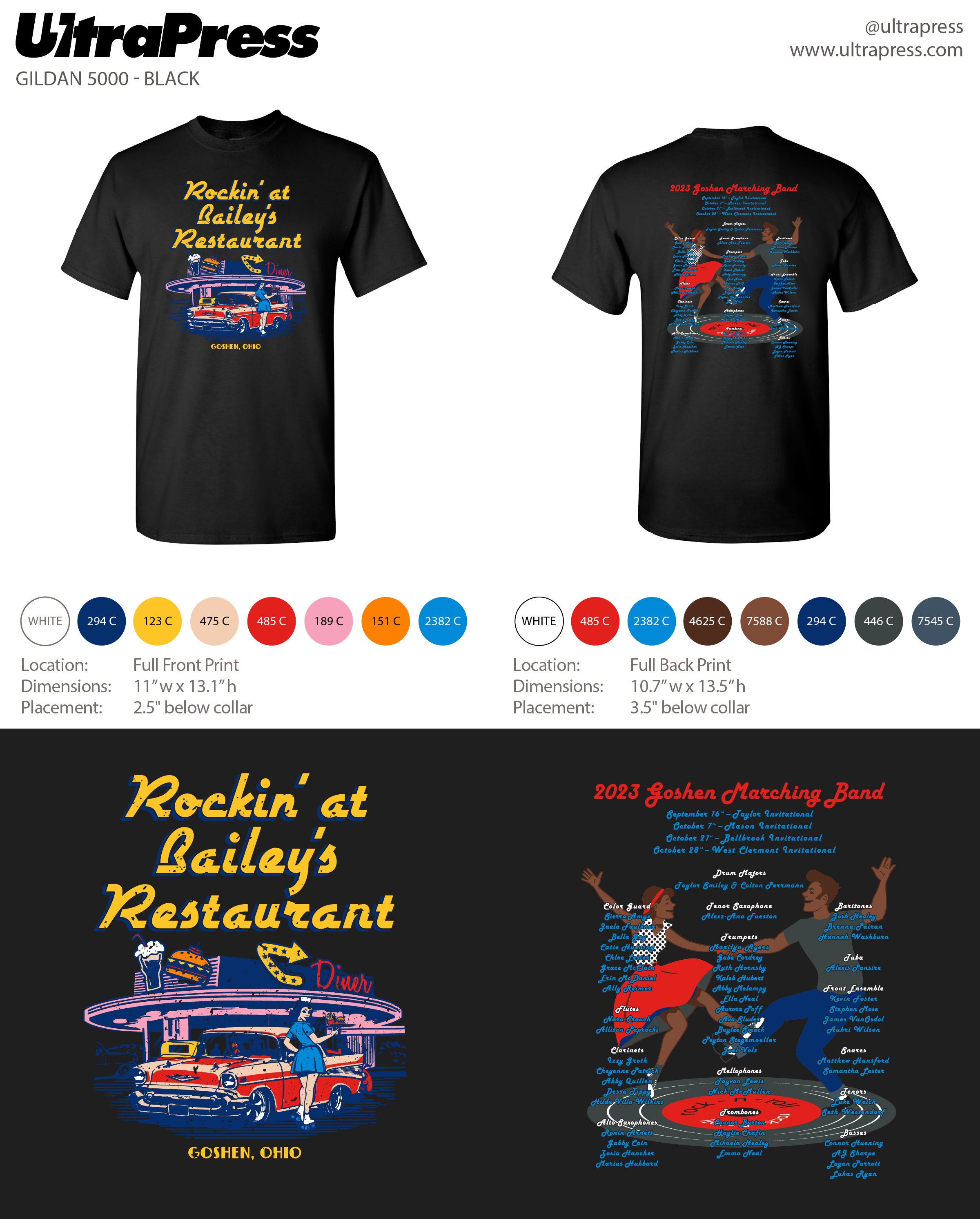 UP-SP-65255 Bailey's Restaurant 2023 72 Min Qty (Bulk)