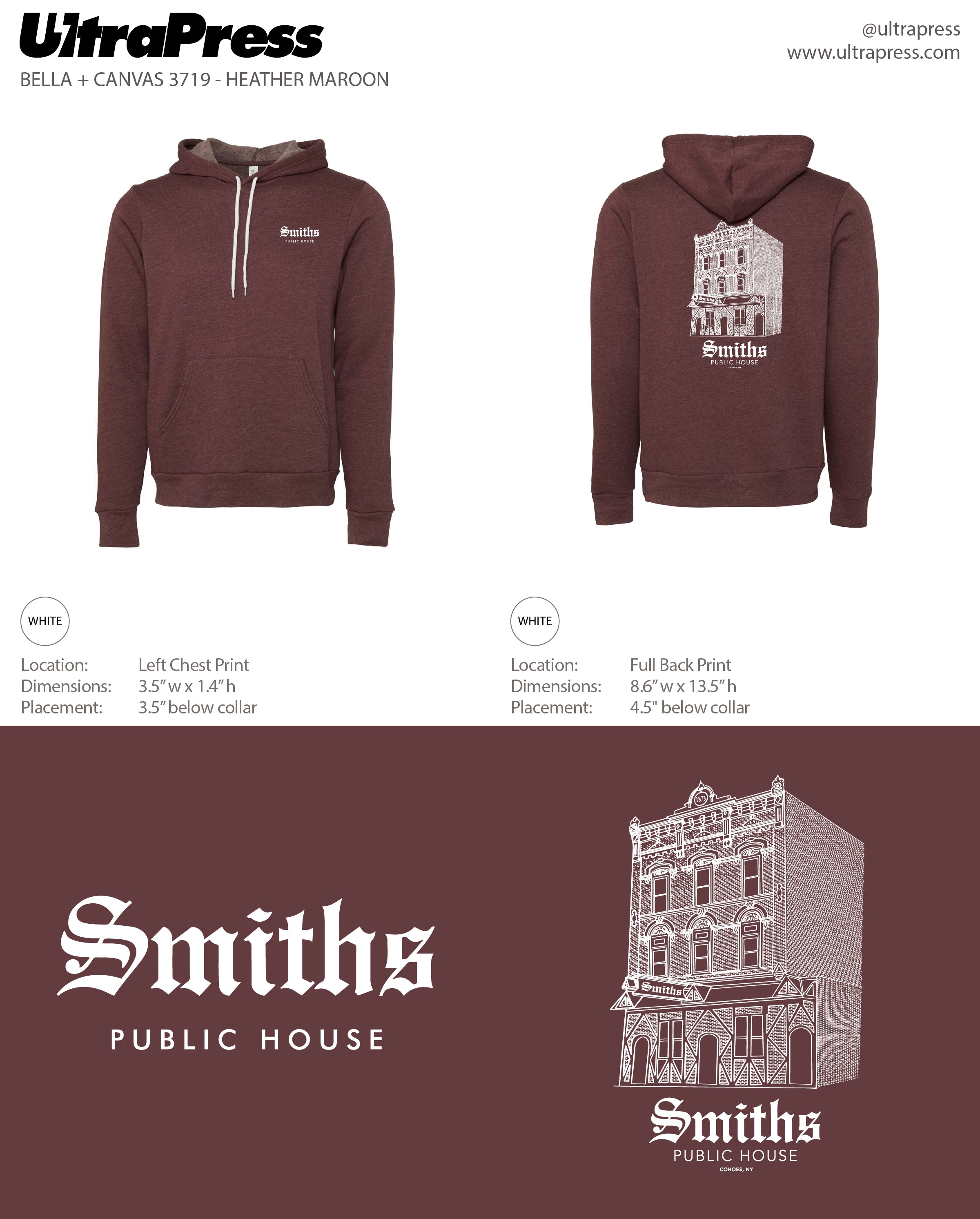 UP-SP-65474 Smiths Public House Hoodies Sept 2023 72 Min Qty (Bulk)