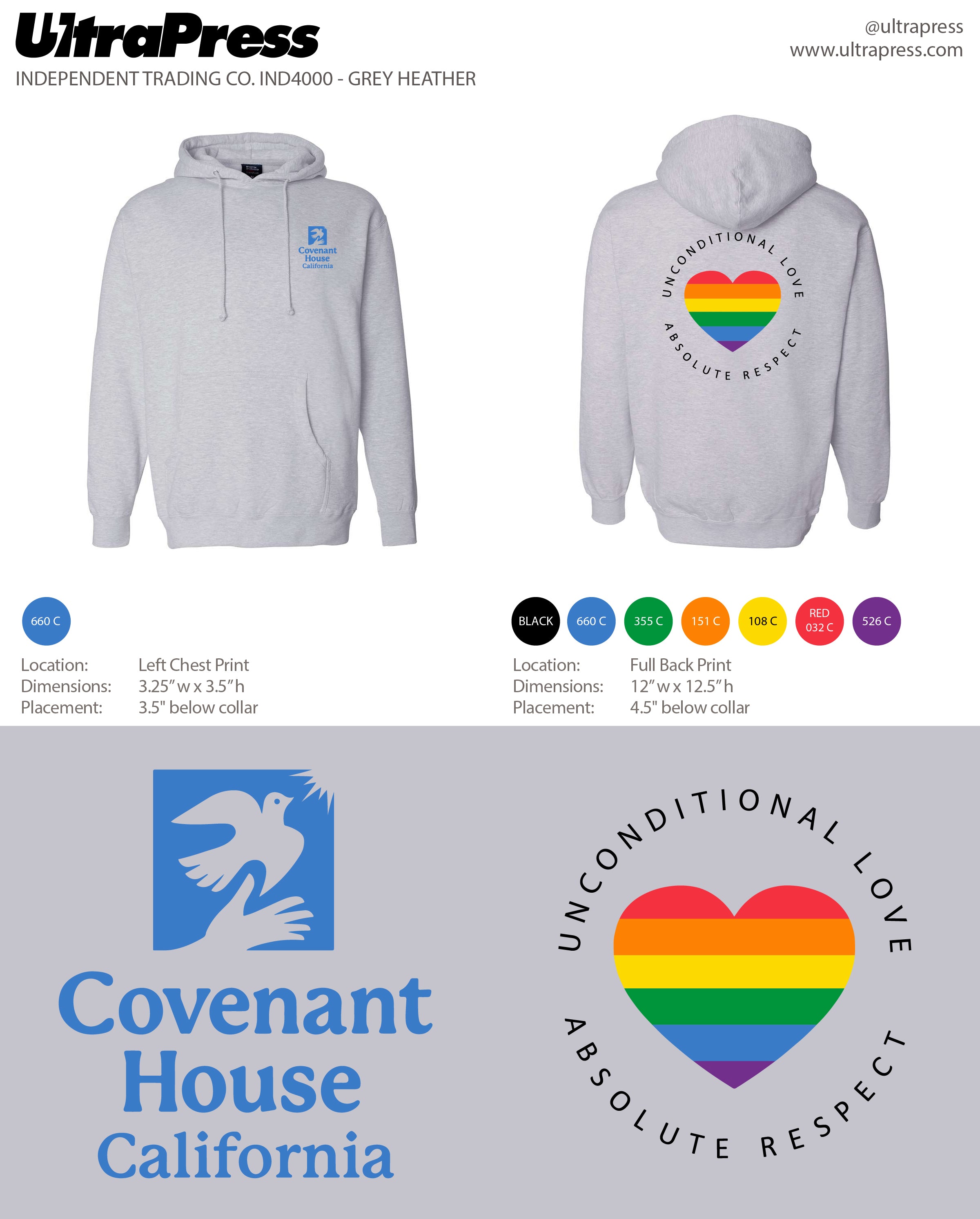 UP-SP-65938 Covenant House Unconditional Love 144 Min Qty (Bulk)