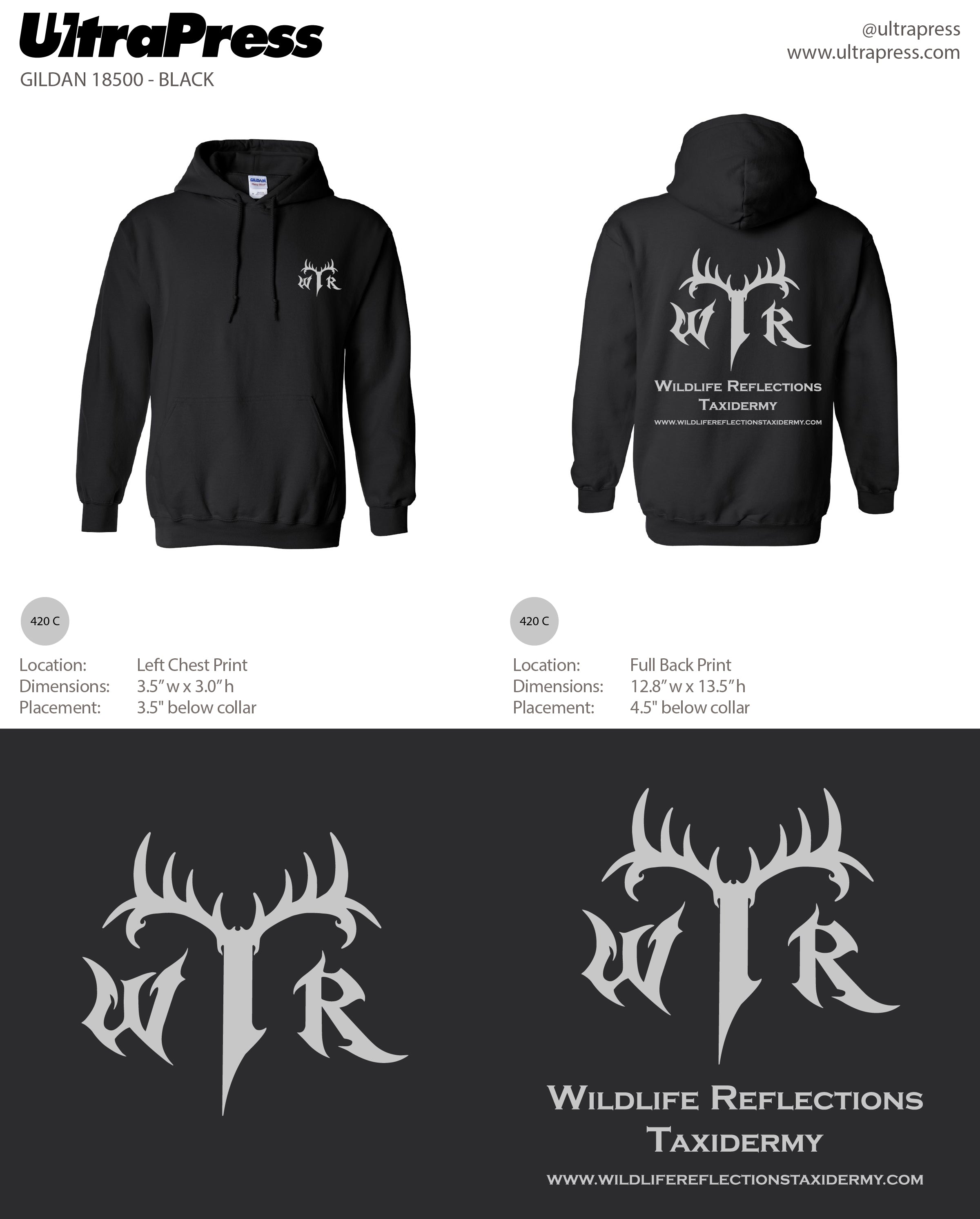 UP-SP-65947 Wildlife Reflections Taxidermy 12 Min Qty (Bulk)