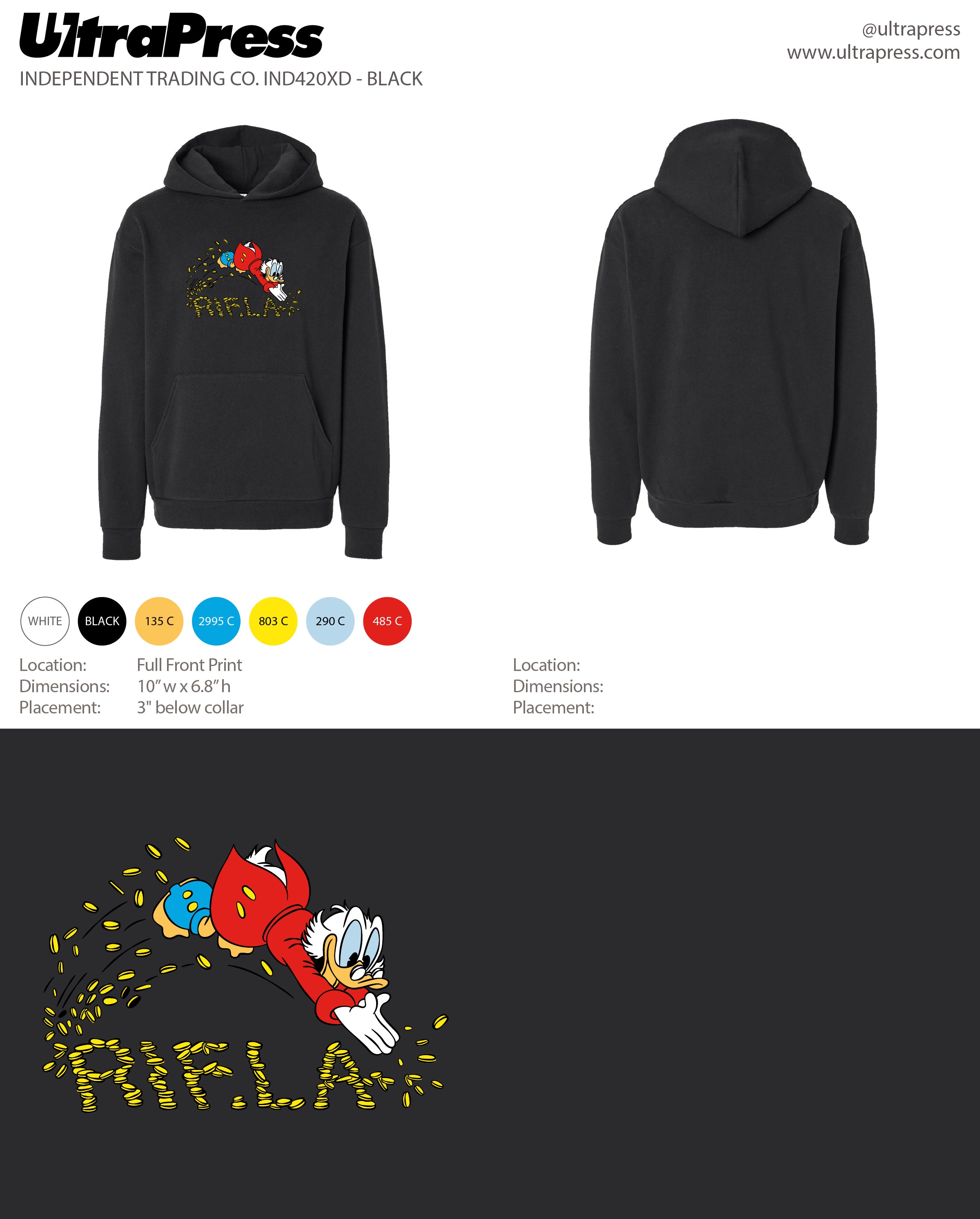 UP-SP-65999 RIF.LA Scrooge 72 Min Qty (Bulk)