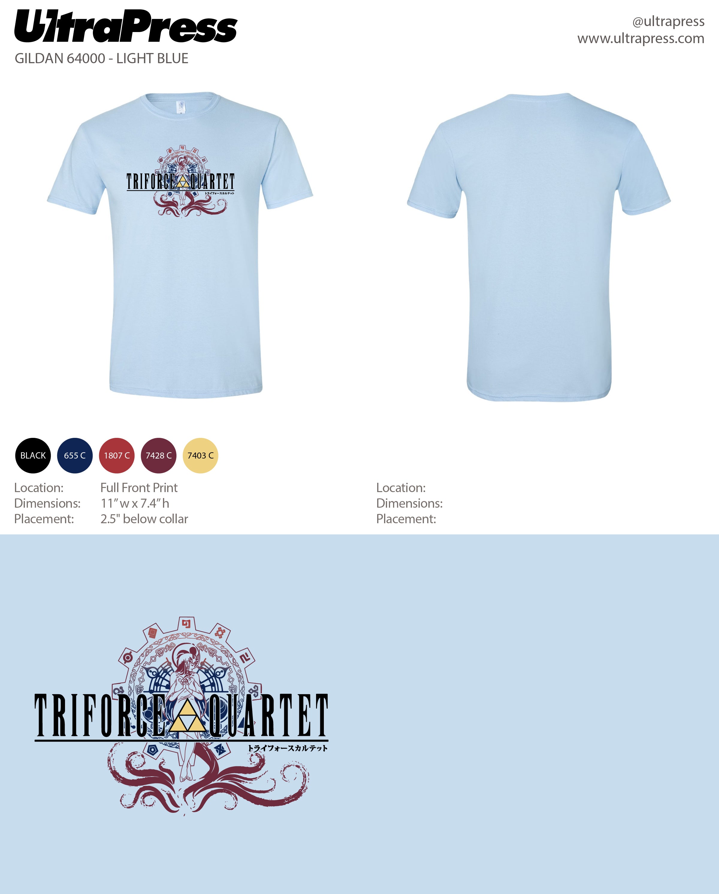 UP-SP-66053 Triforce Quartet 144 Min Qty (Bulk)