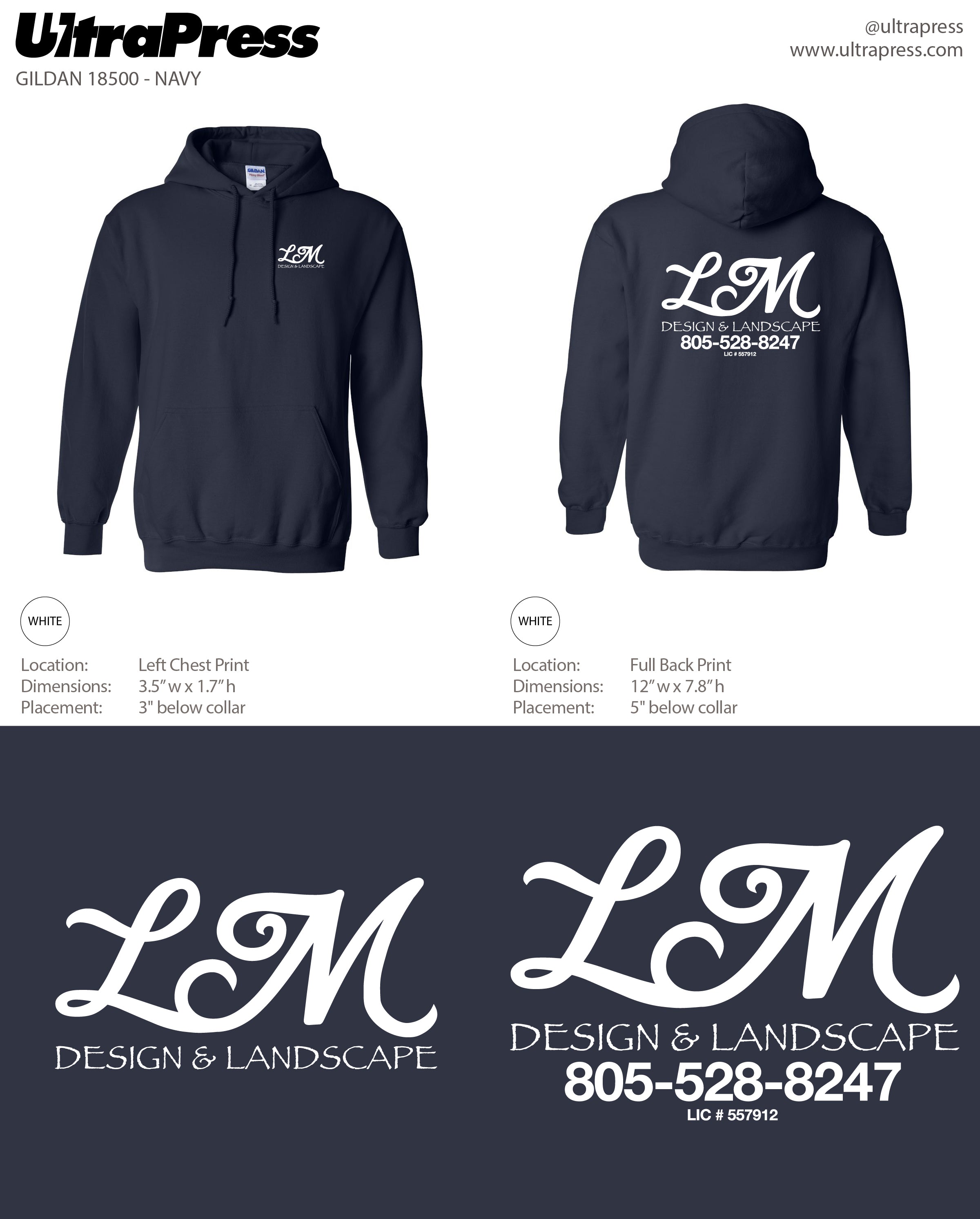 UP-SP-66236 LM Design Landscape Hoodies 12 Min Qty (BULK)