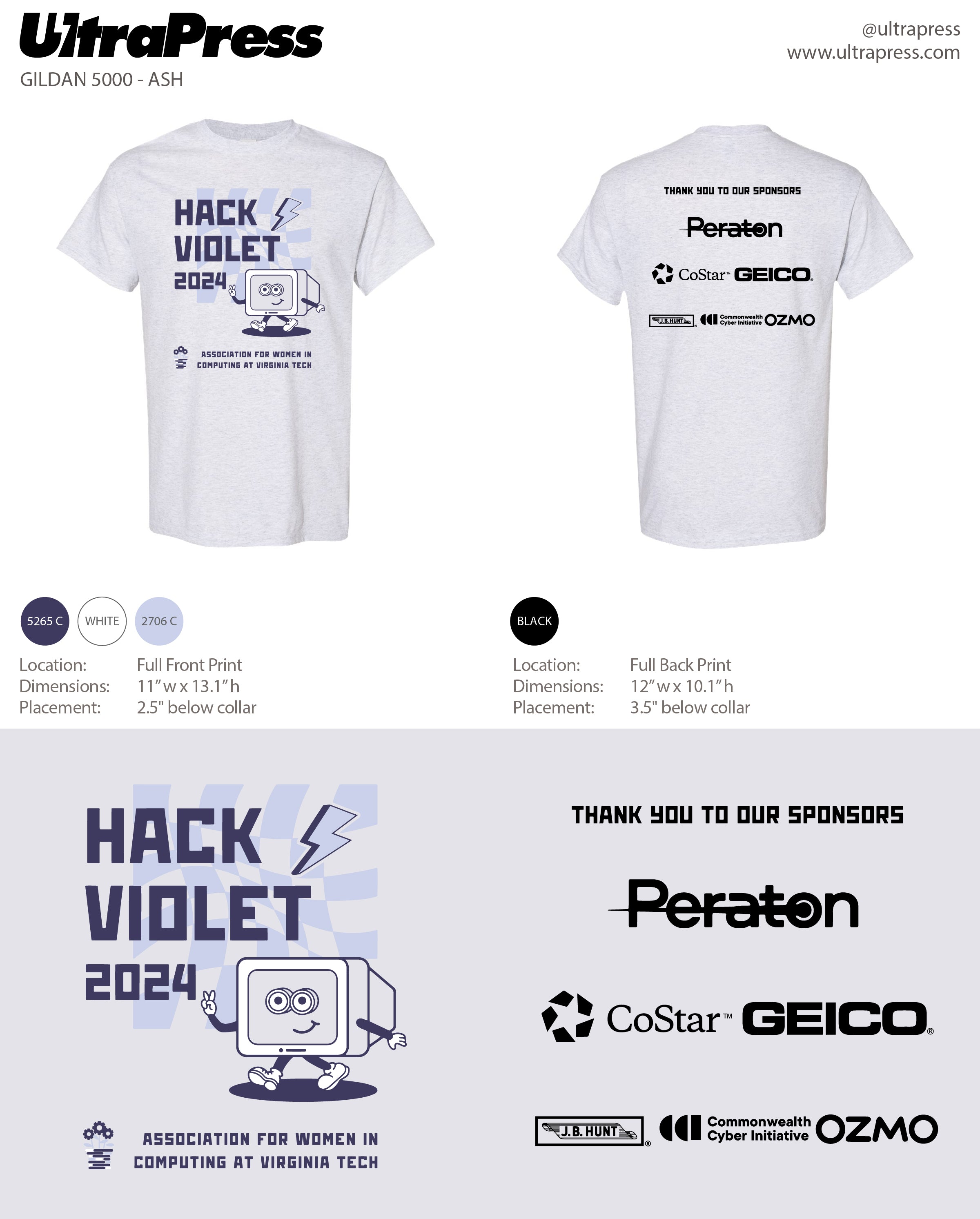 UP-SP-66249 Hack Violet 2024 450 Min Qty ( Bulk)