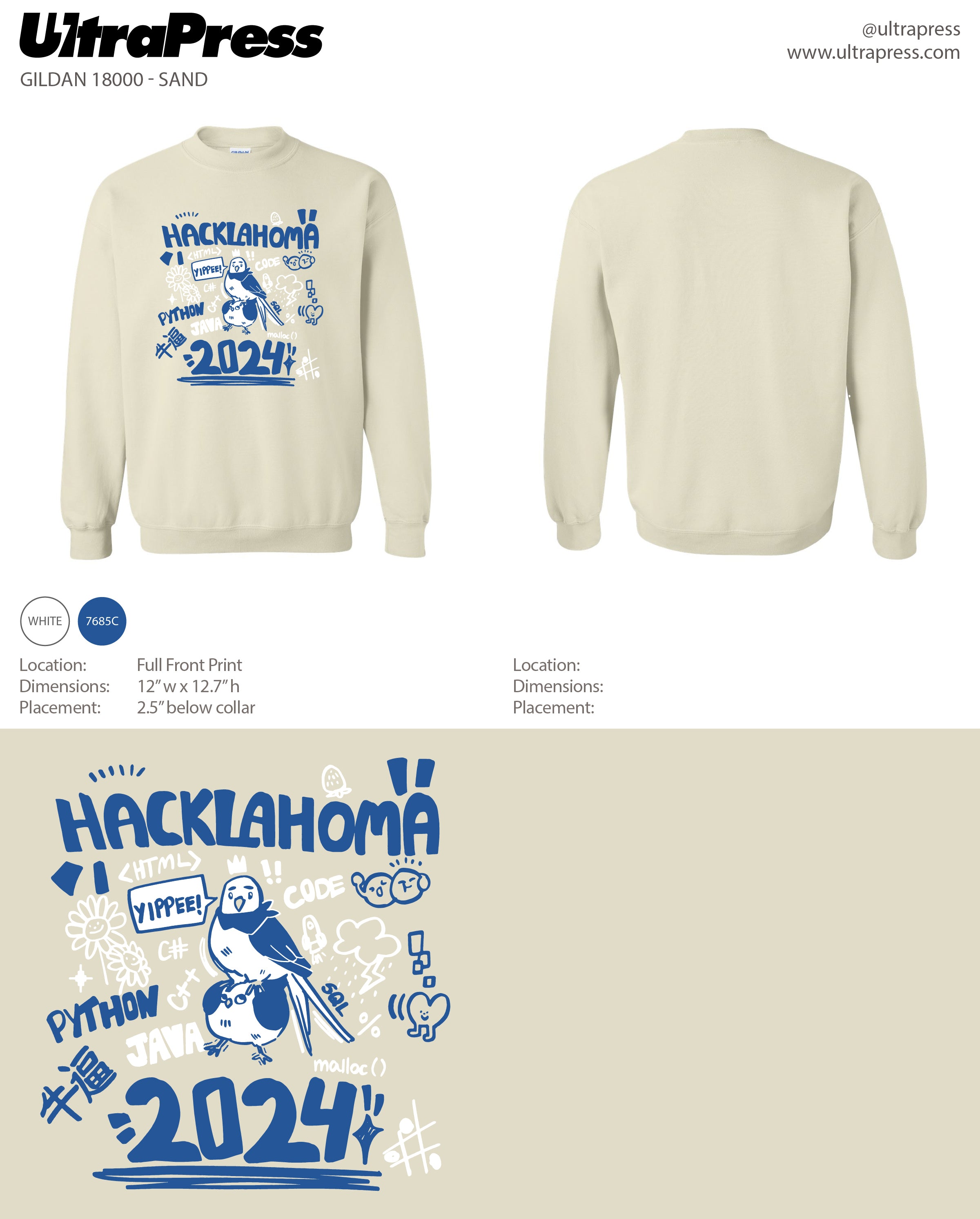 UP-SP-66298 Hacklahoma 2024 400 Min Qty (BULK)