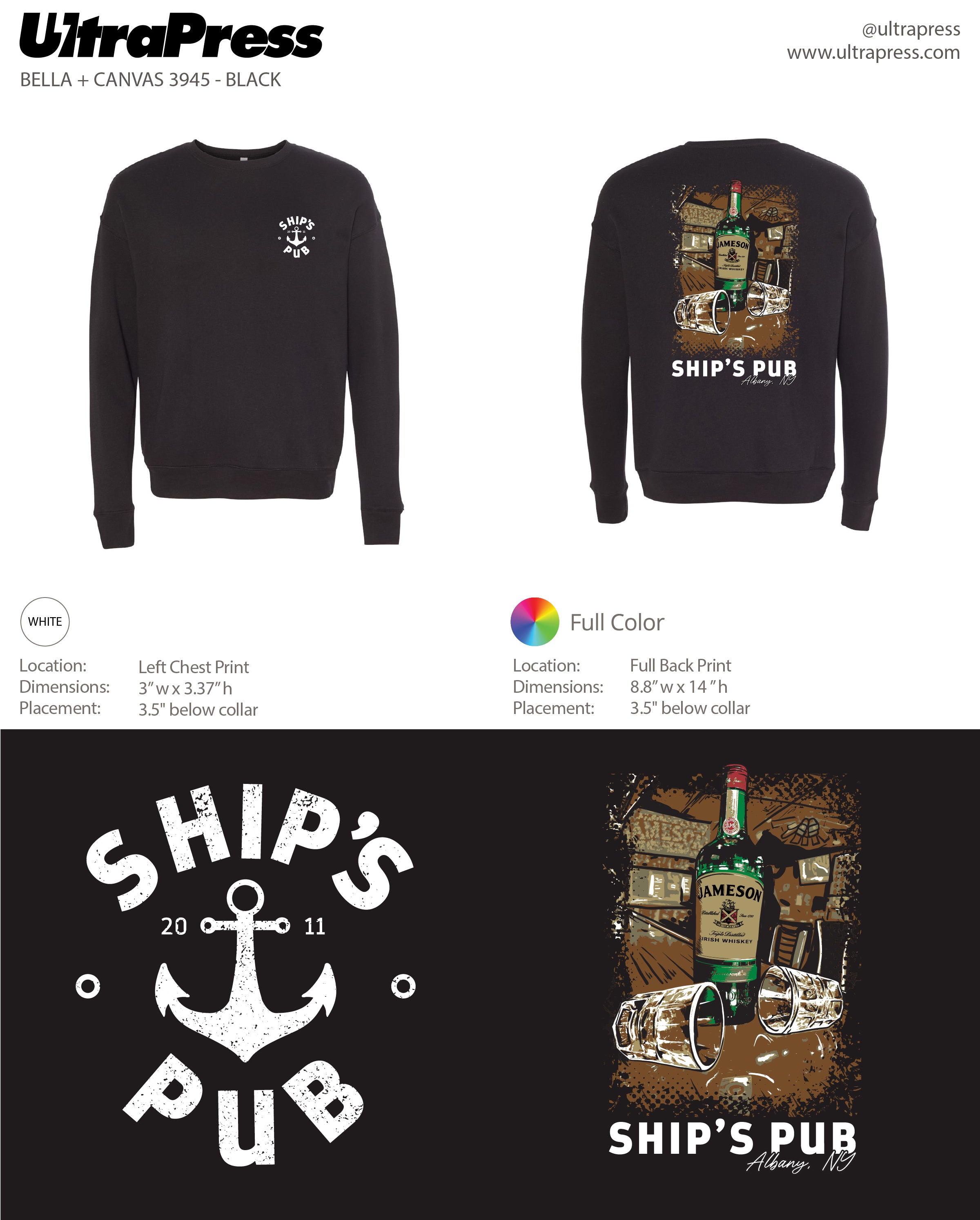 UP-SP-66359 Ships Pub Sweatshirt Jan 2024 48 Min Qty (Bulk)