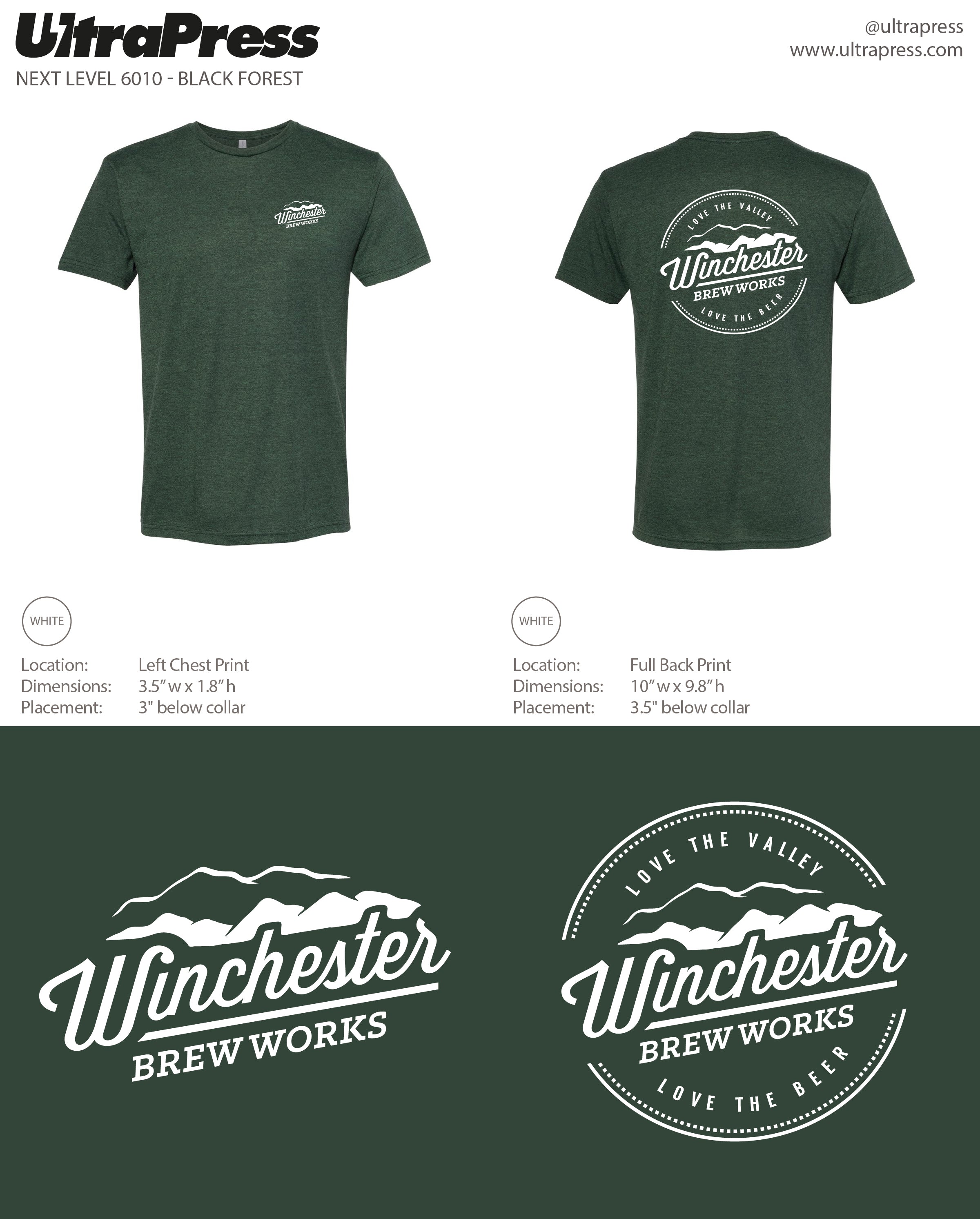 UP-SP-66376 Winchester Tees 2024 72 Min Qty (Bulk)