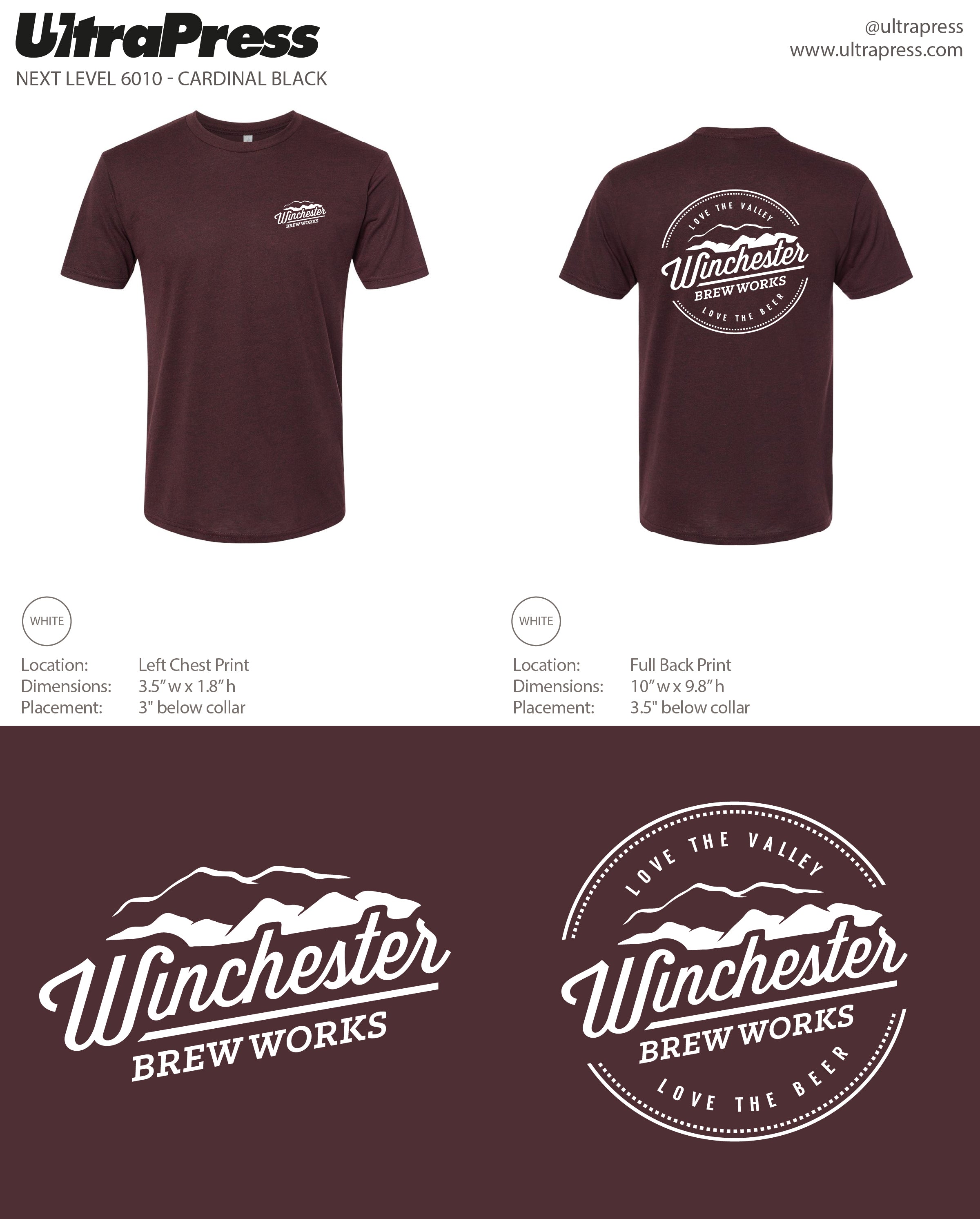 UP-SP-66376 Winchester Tees 2024 72 Min Qty (Bulk)