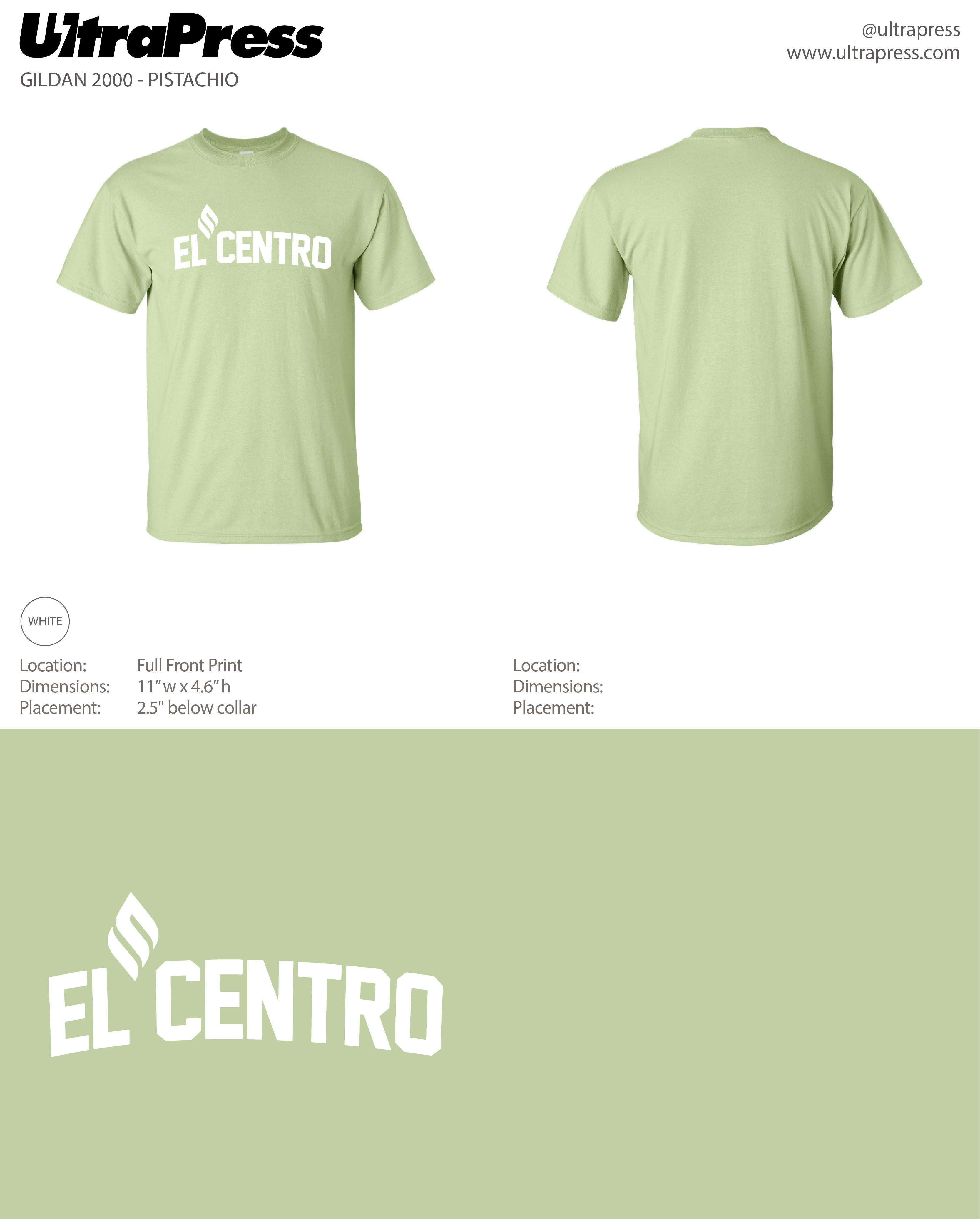 UP-SP-66480 El Centro Logo 2024 72 Min Qty (Bulk)