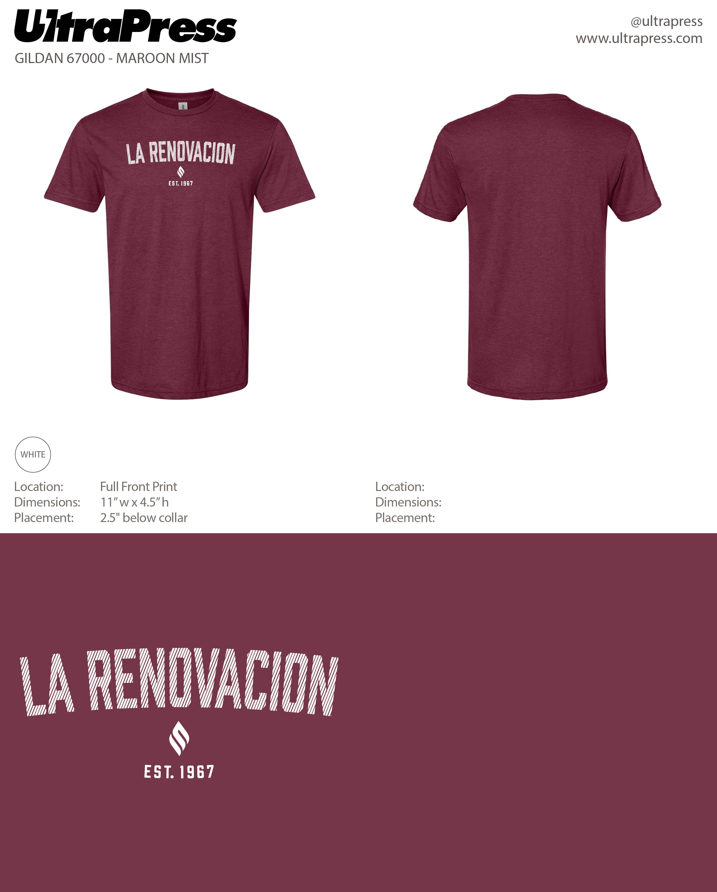 UP-SP-66483 La Renovacion Logo 2024 24 Min Qty (Bulk)
