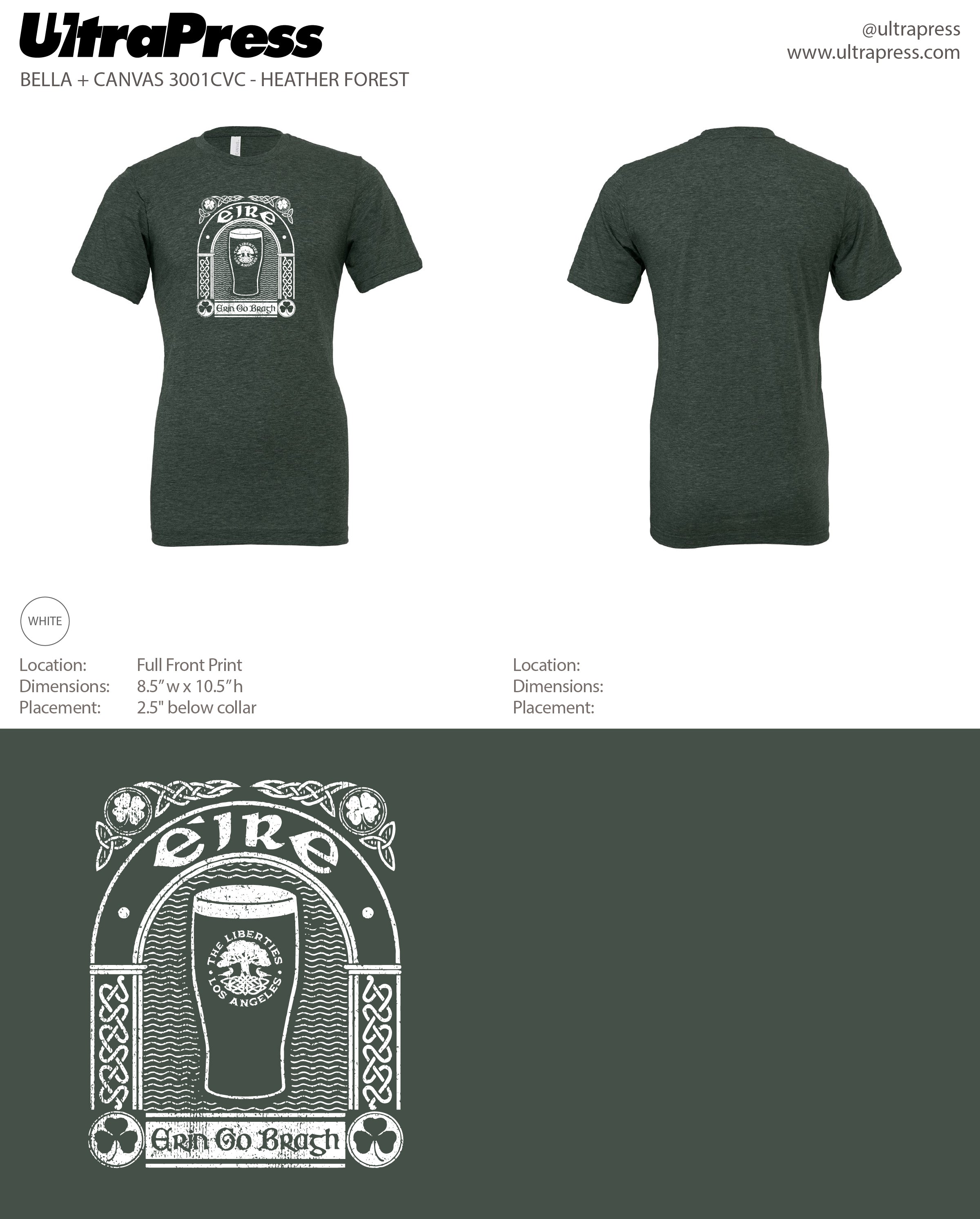 UP-SP-66643 The Liberties Los Angeles Tees 2024 72 Min Qty (BULK)