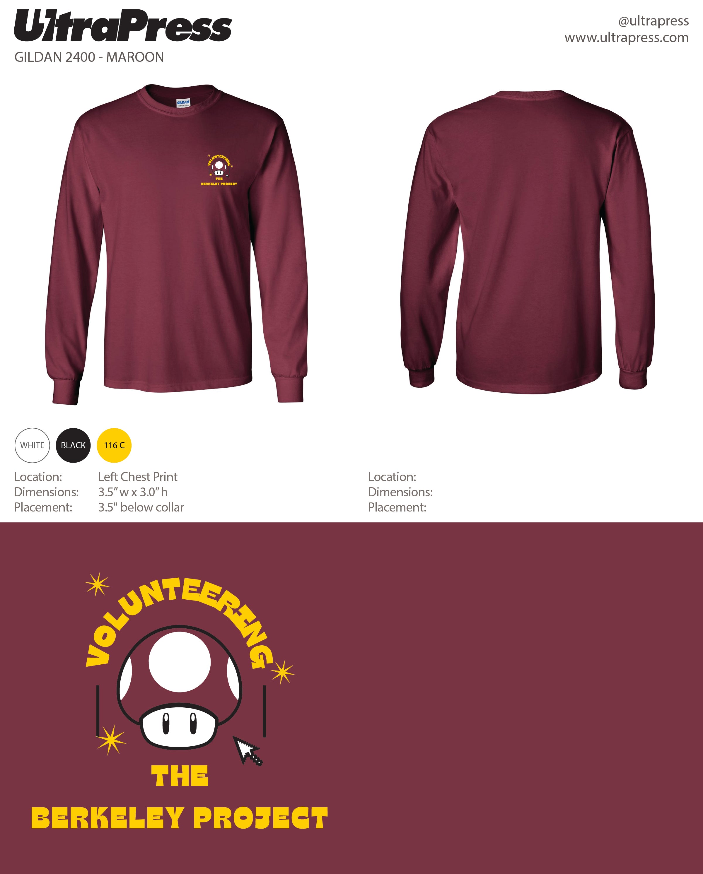 UP-SP-66718 Volunteering The Berkeley Project 2024 48 Min Qty (BULK)