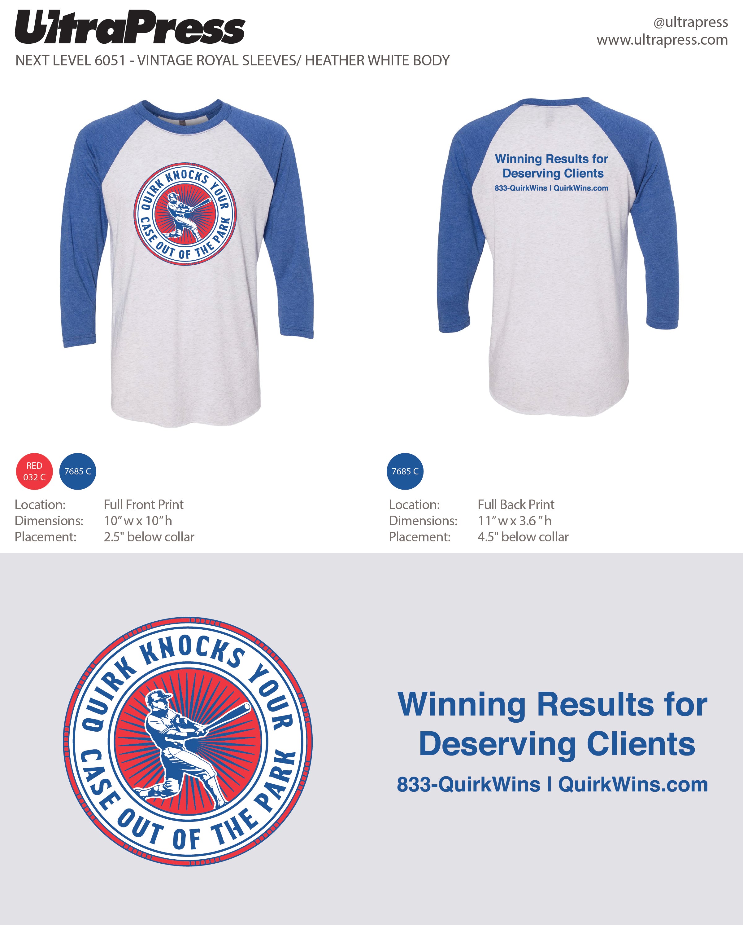 UP-SP-66723 Quirk Knocks Your Case Out Of The Park 2024 48 Min Qty (BULK)