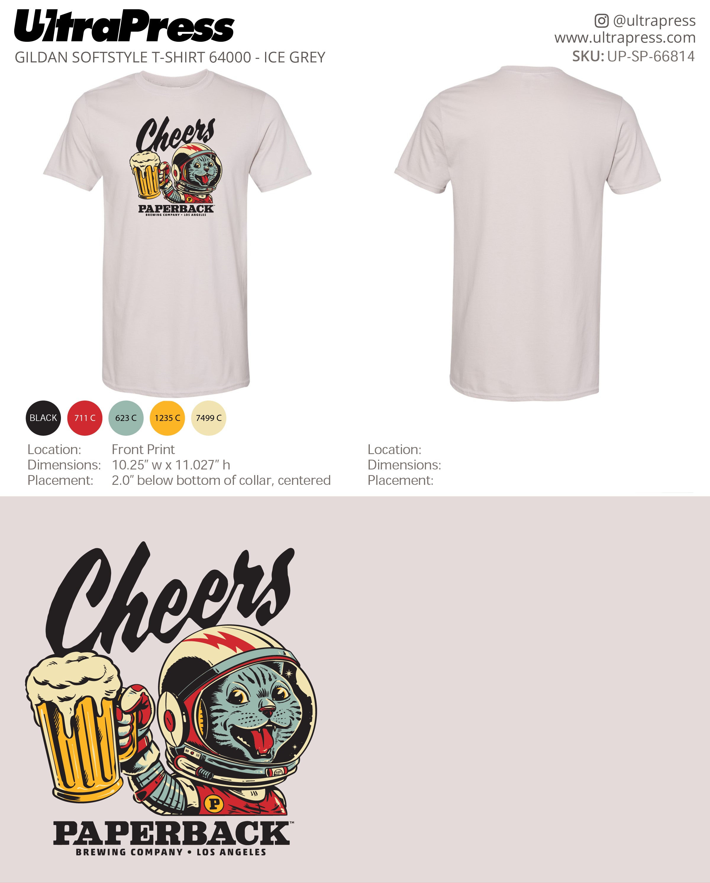 UP-SP-66814 Paperback Cheers Space Cat 2026 100 Min Qty (Bulk)