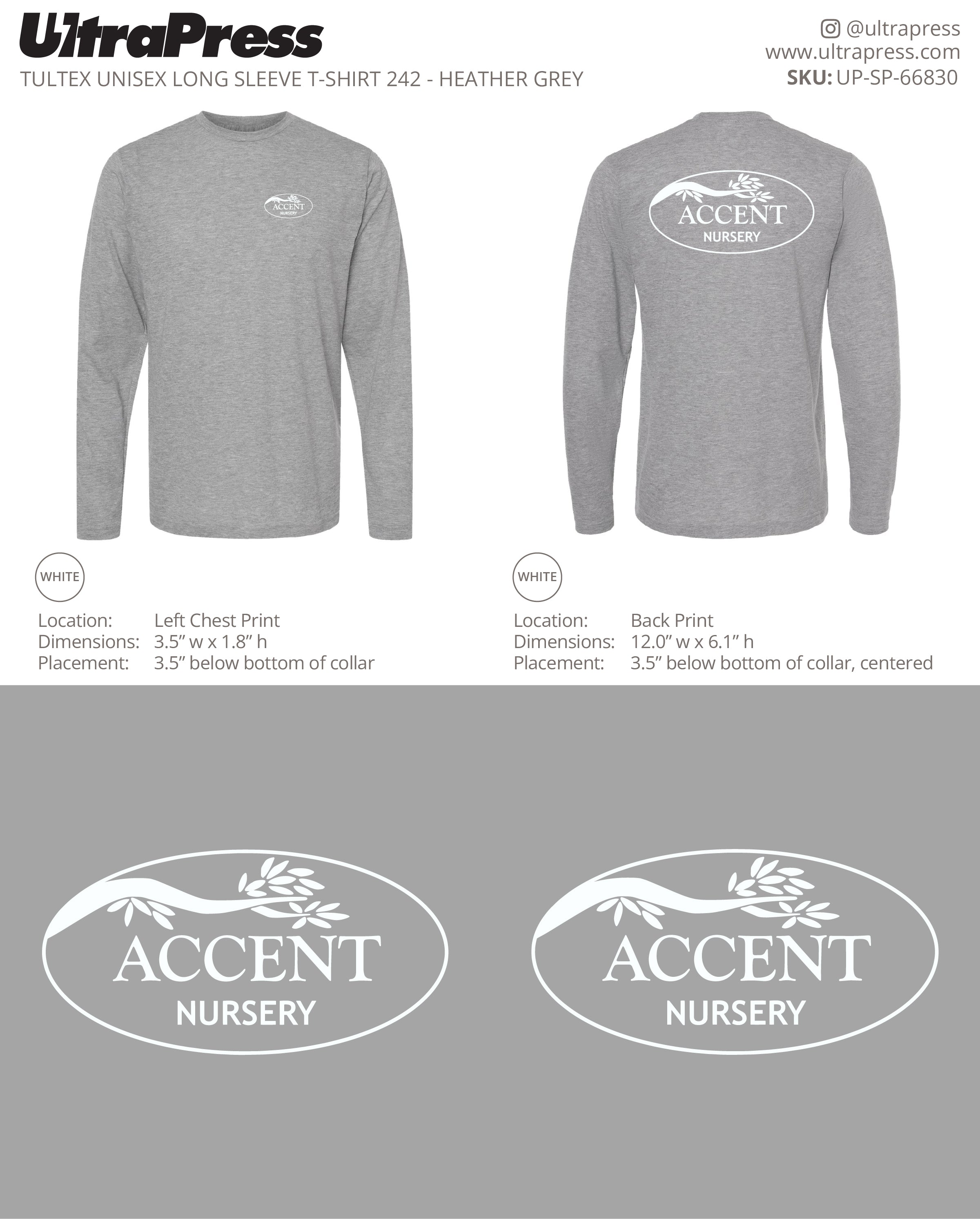 UP-SP-66830 Accent Nursery - Joey Hollis 24 Min Qty (Bulk)