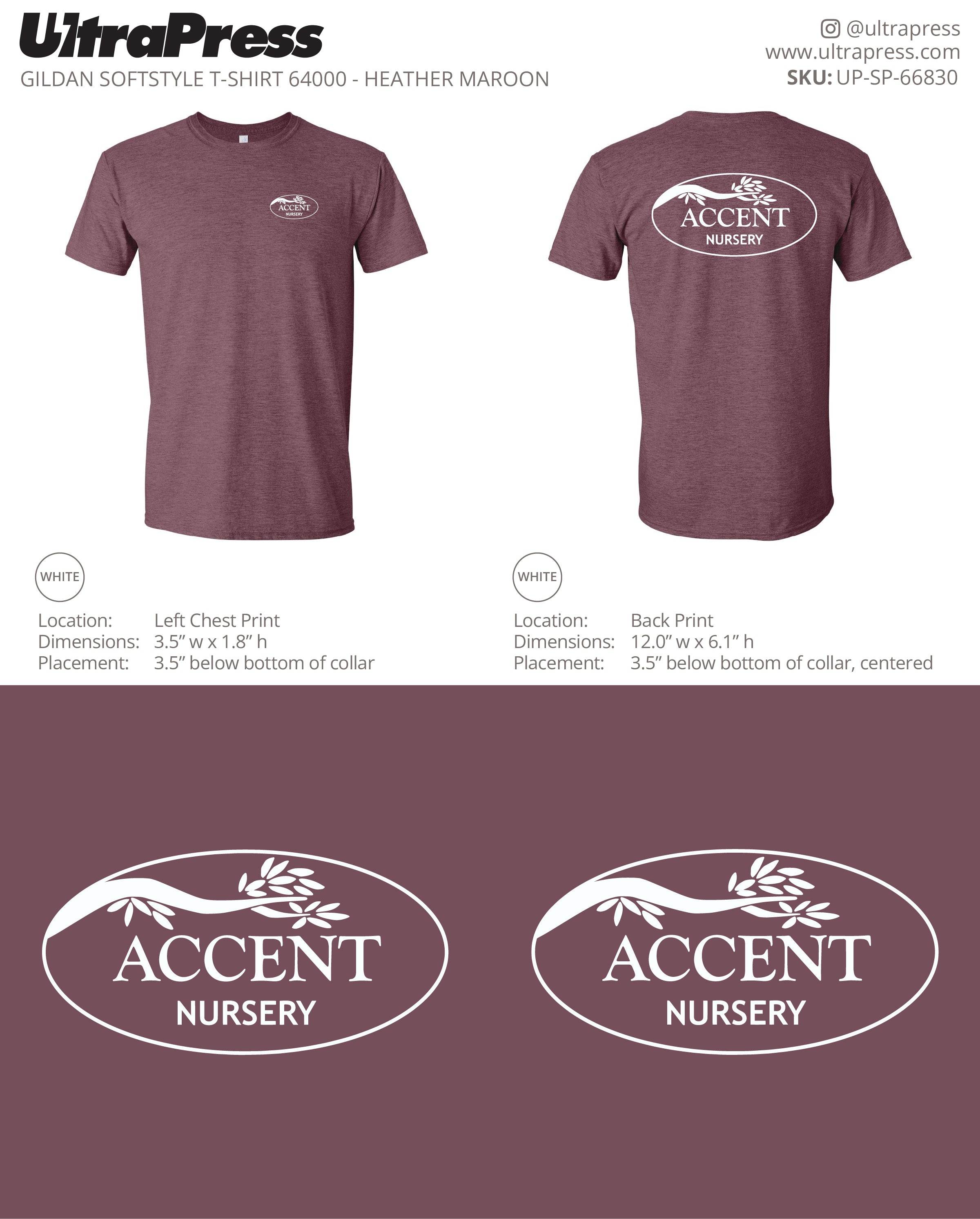 UP-SP-66830 Accent Nursery - Joey Hollis 100 Min Qty (Bulk)