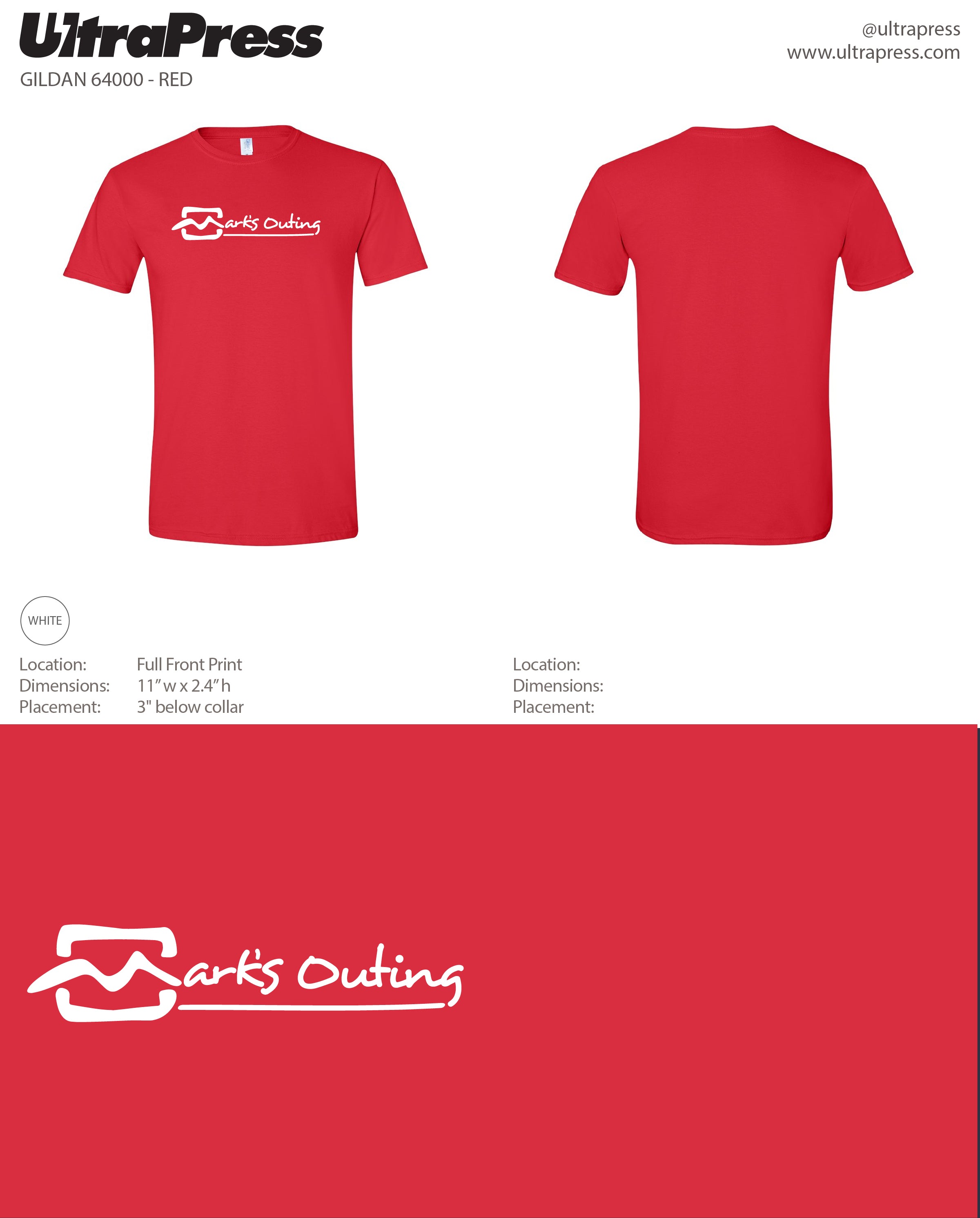 UP-SP-66839 Mark's Outing - Mark Outing 100 Pieces Package (Bulk)