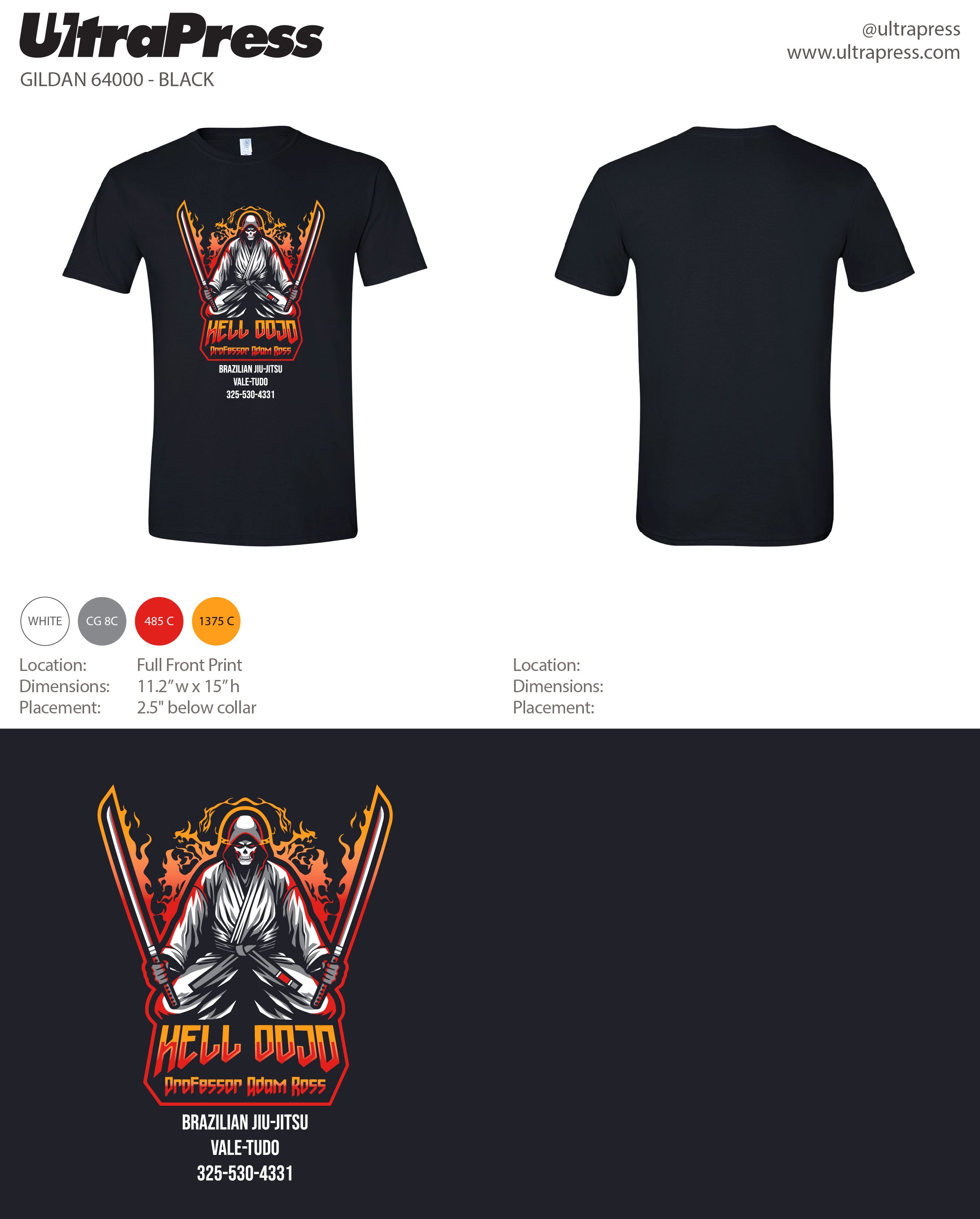 UP-SP-66856 Hell Dojo - 24 Min Qty (Bulk)