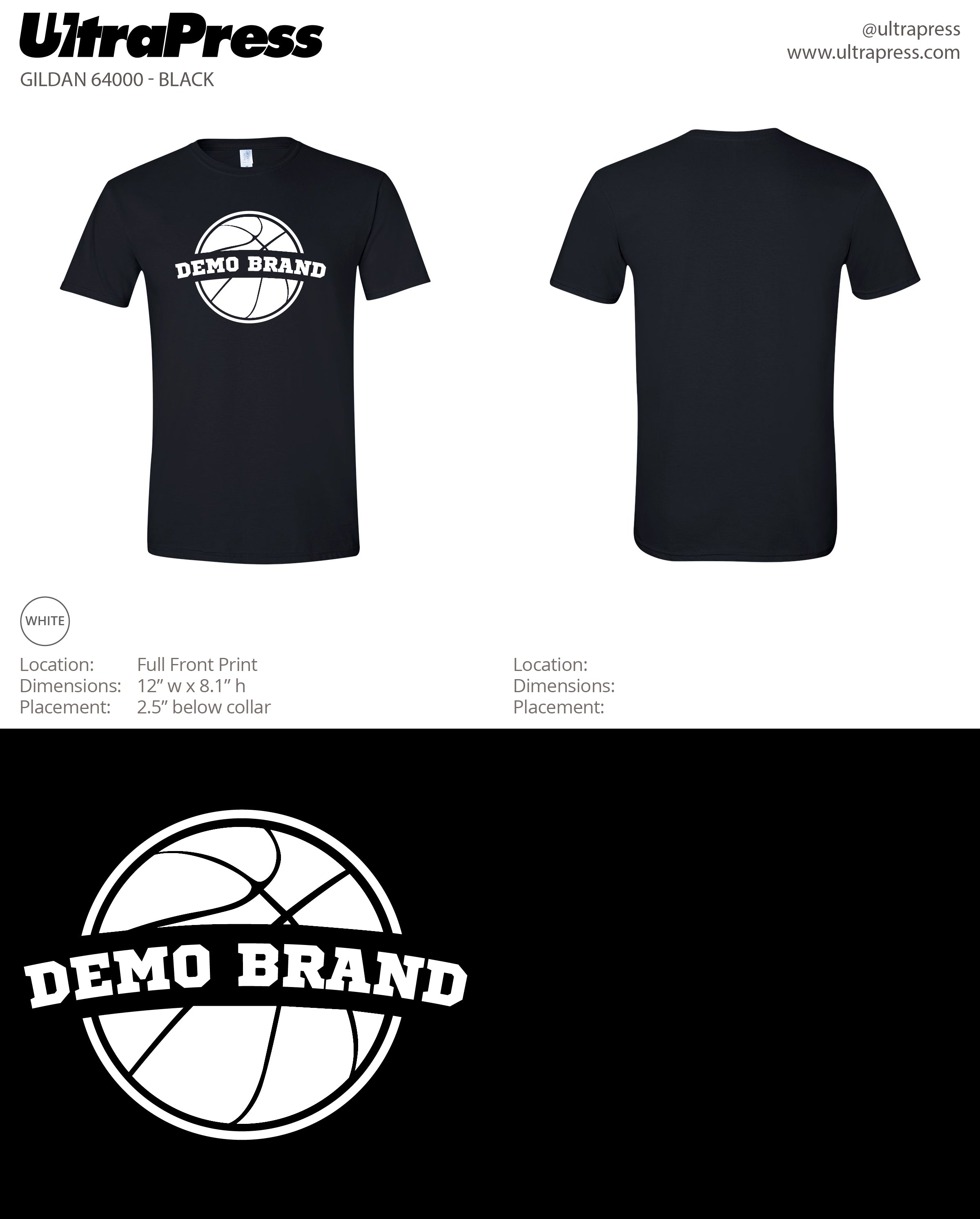 UP-SP-66920 Demo Brand 2024 - 100 Min Qty (BULK)