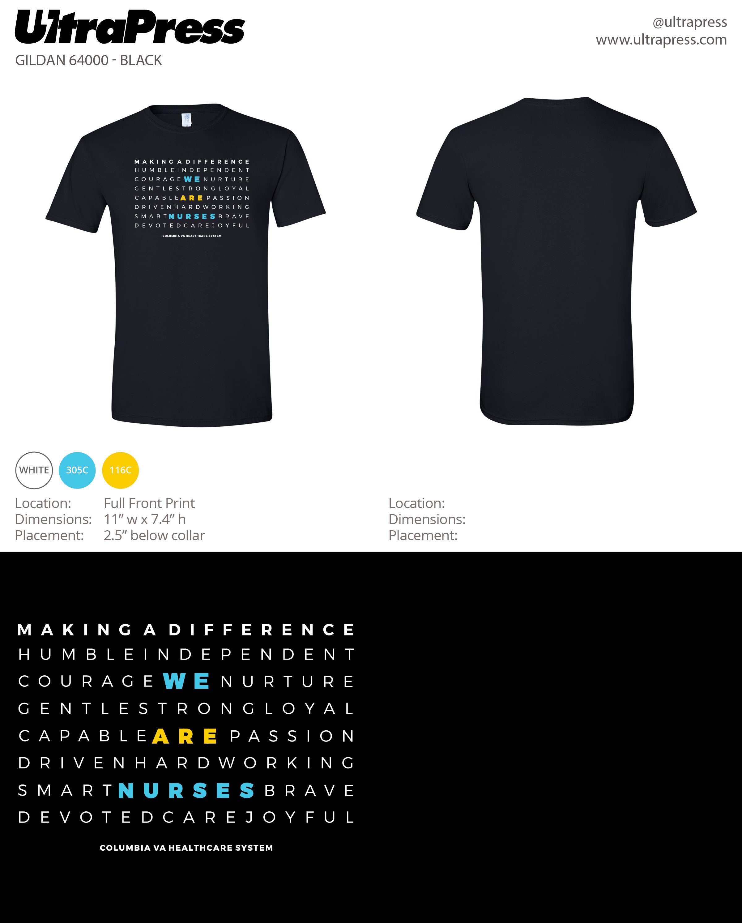 UP-SP-66993 We are Nurses 2024 - 100 Min Qty (BULK)